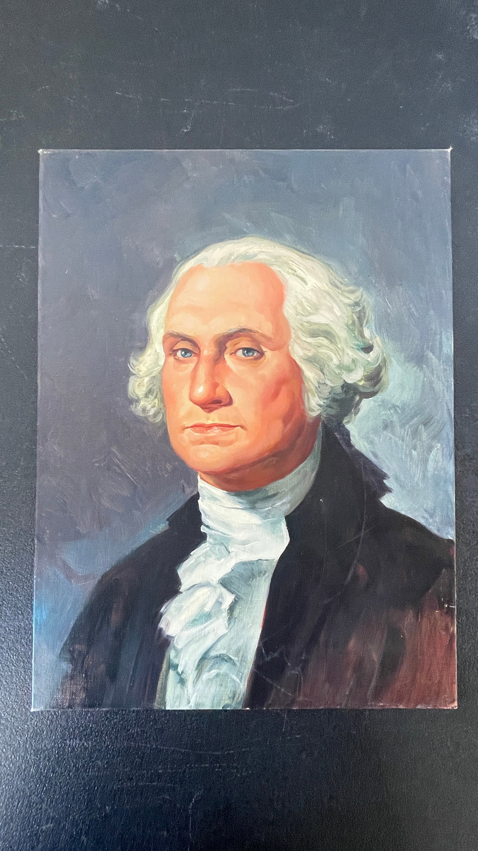 Reyond Brown (1917-1991) US President George Washington Portrait Painting (1 of 5)