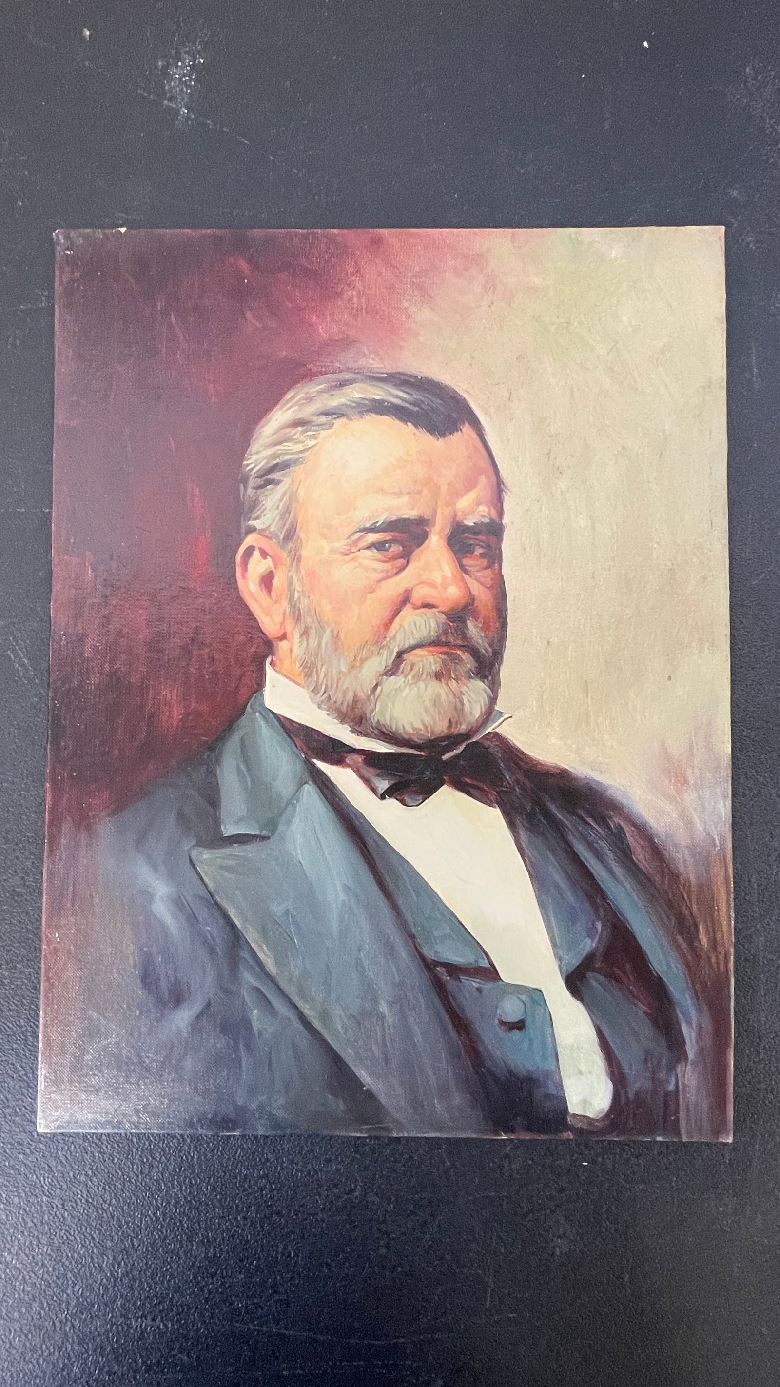 Reyond Brown (1917-1991) US President Ulysses S. Grant Portrait Painting (1 of 5)