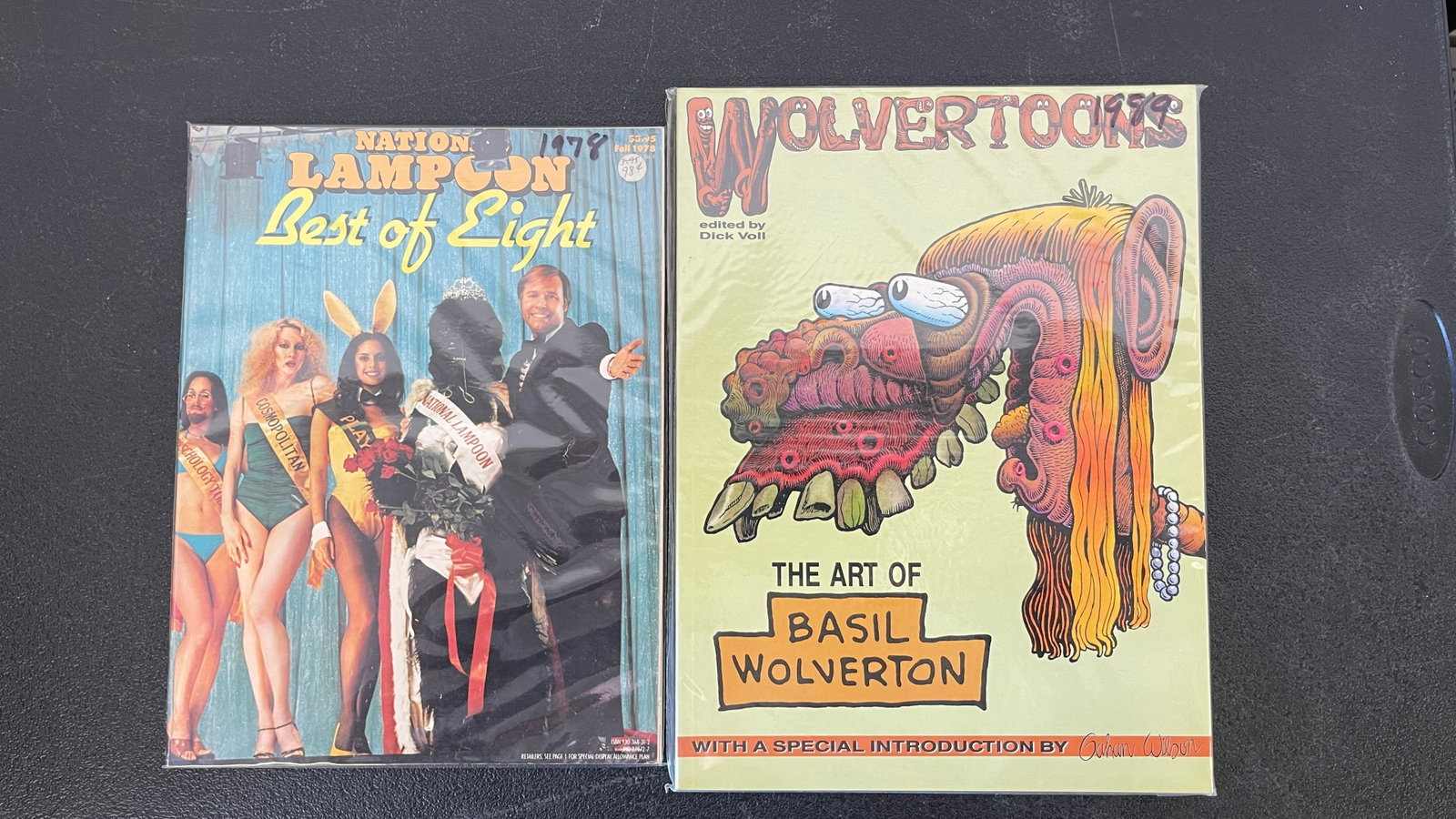 National Lampoon Best of Eight 1978 & Wolvertoons Art of Basil Wolverton 1979 (1 of 4)