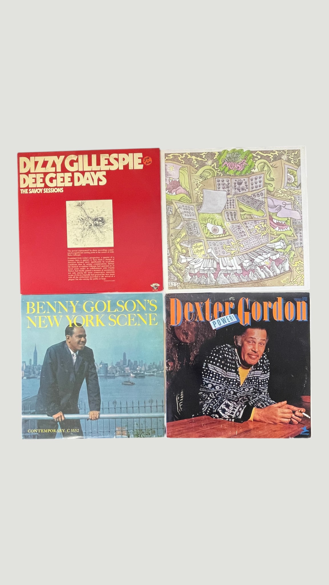 Jazz Vinyl LP Collection: Dizzy Gillespie, Benny Golson, Dexter Gordon & More (4) (1 of 4)