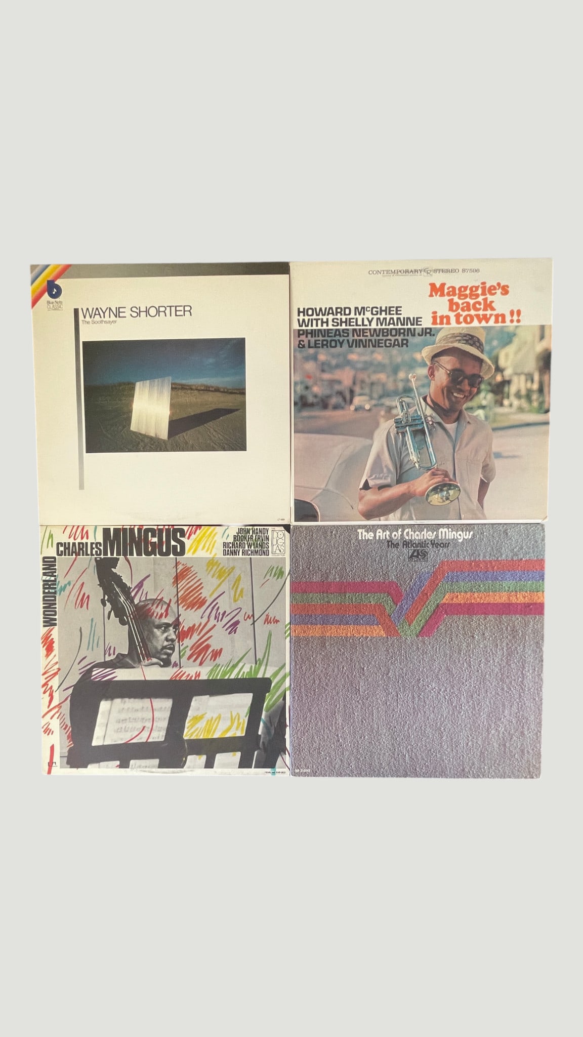 Jazz Vinyl LP Collection: Wayne Shorter, Charles Mingus x2, Howard McGhee (4 Records) (1 of 5)