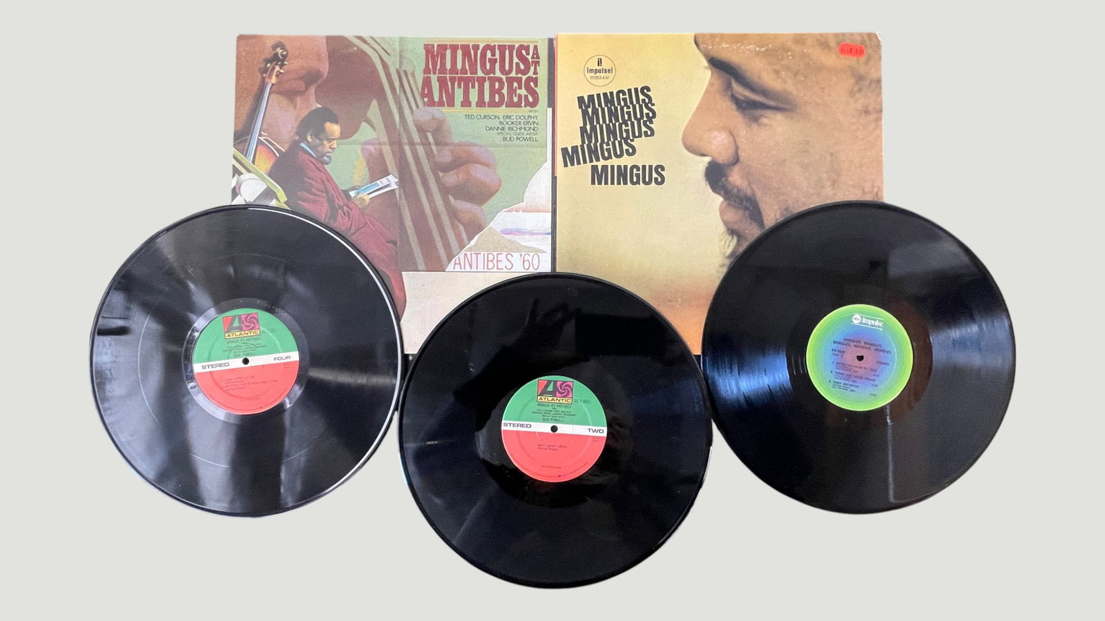 Charles Mingus Vinyl LP Collection: Mingus at Antibes & Mingus Mingus Mingus (3 Records) (1 of 6)