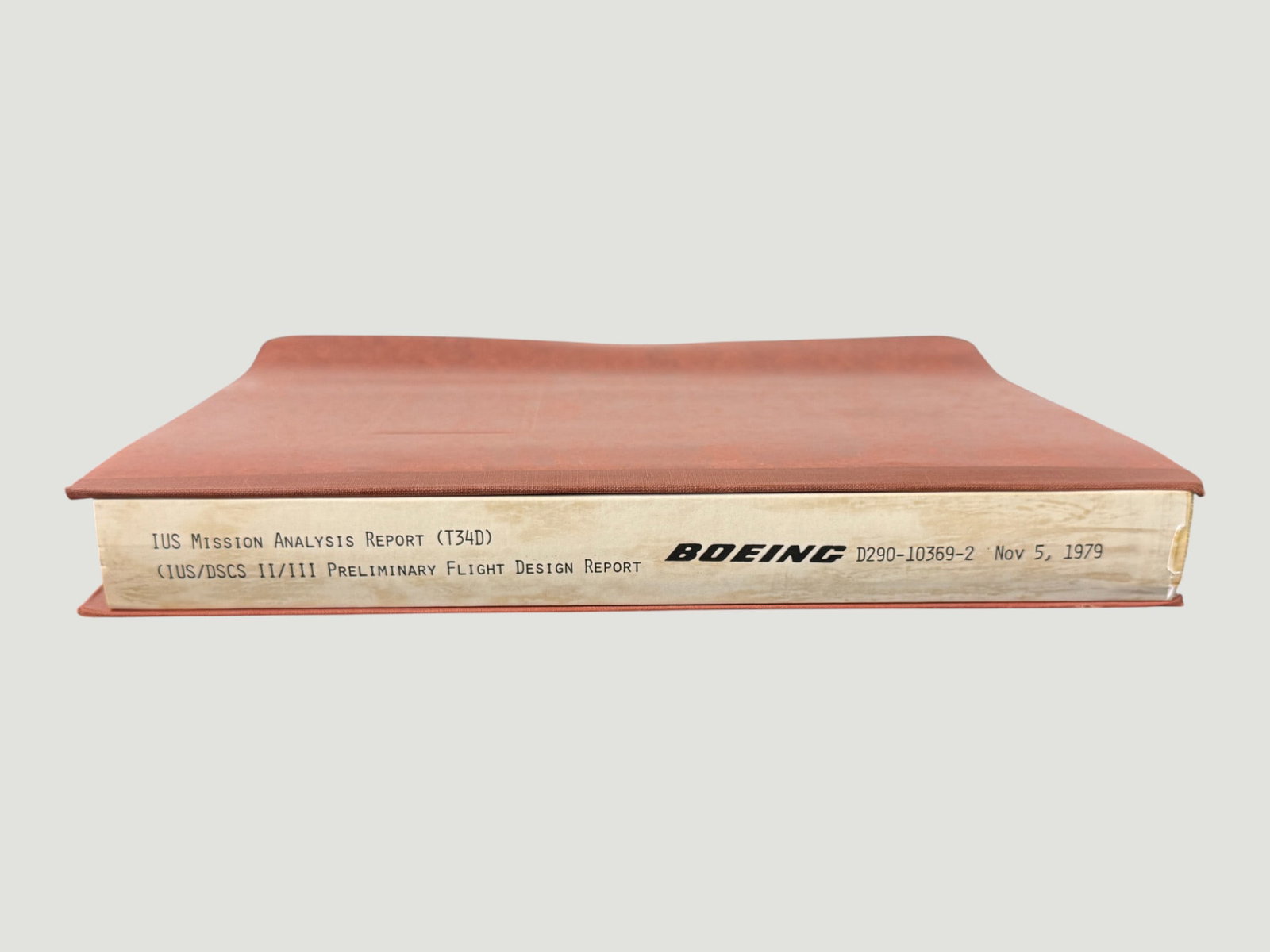 Boeing IUS Mission Analysis Report T34D DSCS II/III Flight Design 1979 (1 of 3)
