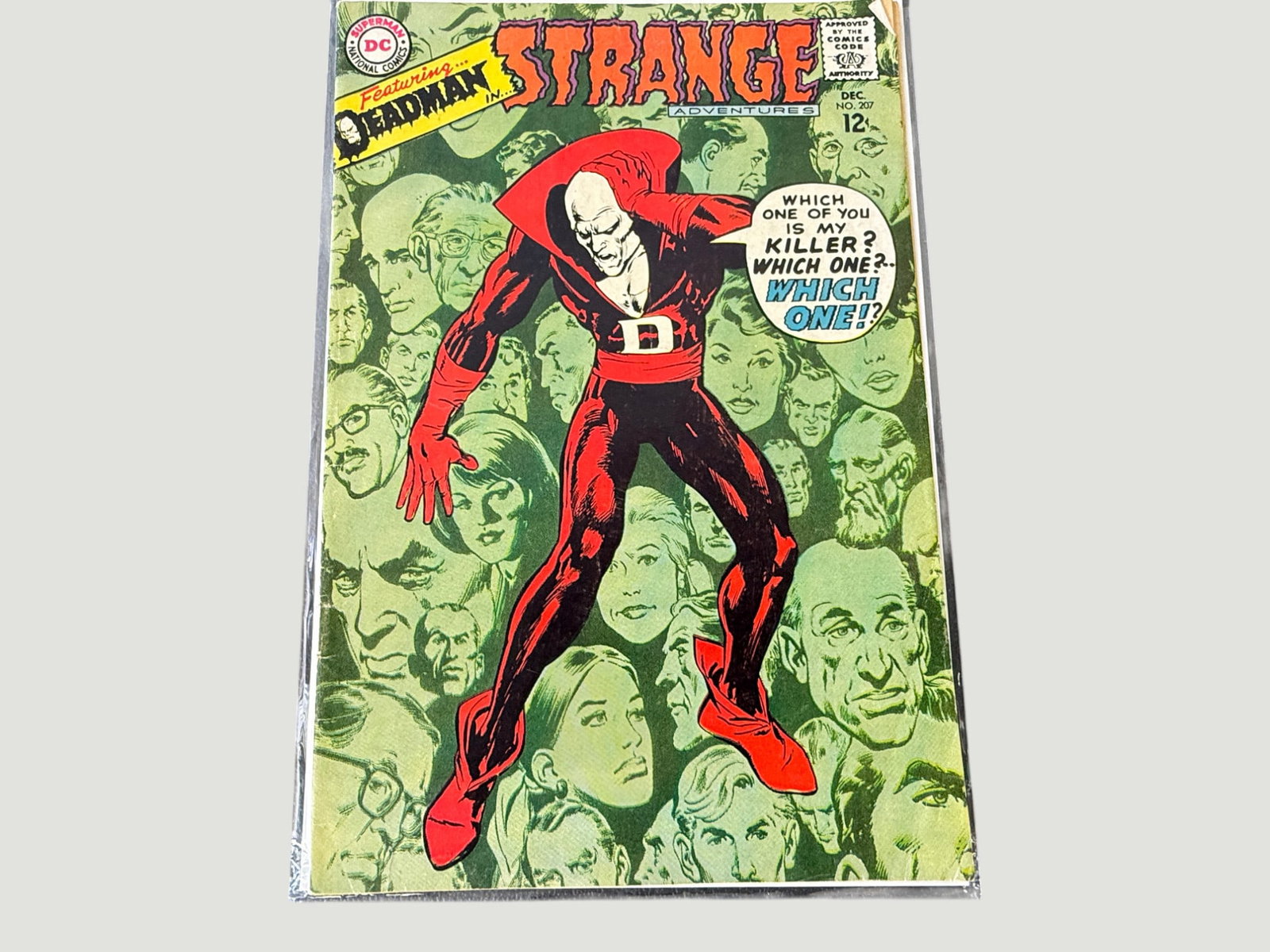 DC Comics Strange Adventures #207 Featuring Deadman, Dec 1967 (1 of 2)