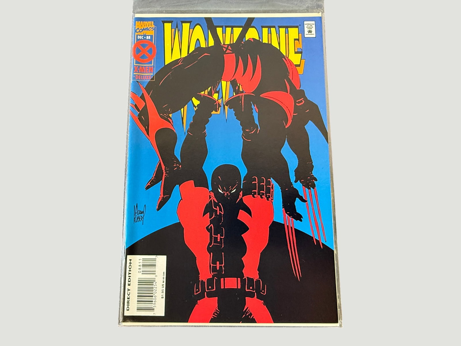 Wolverine #88 Marvel Comics Dec 1994 X-Men Deluxe Direct Edition Adam Kubert (1 of 2)