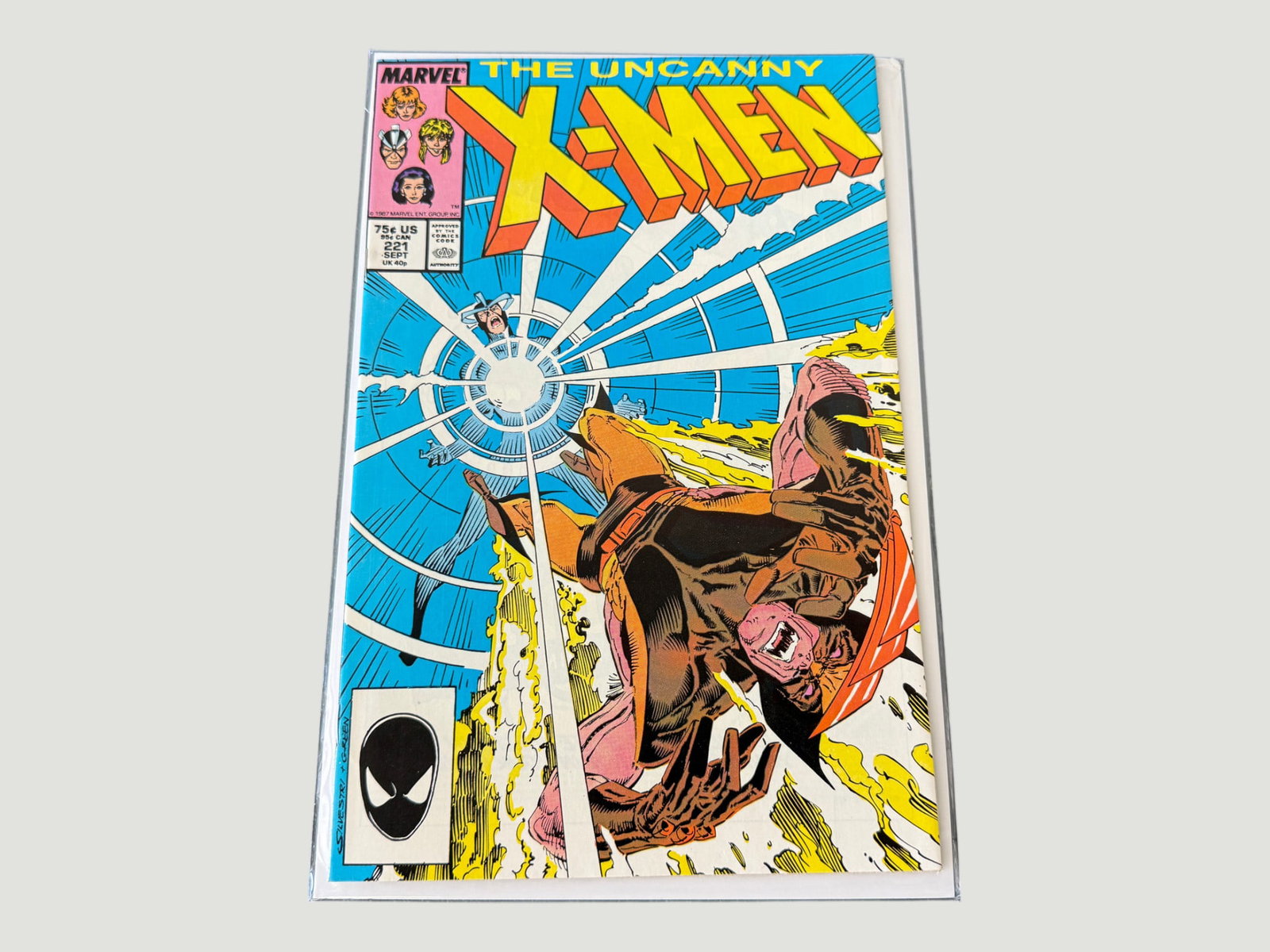 Marvel Comics The Uncanny X-Men #221 (Sept 1987) 1st Appearance Mr. Sinister (1 of 2)