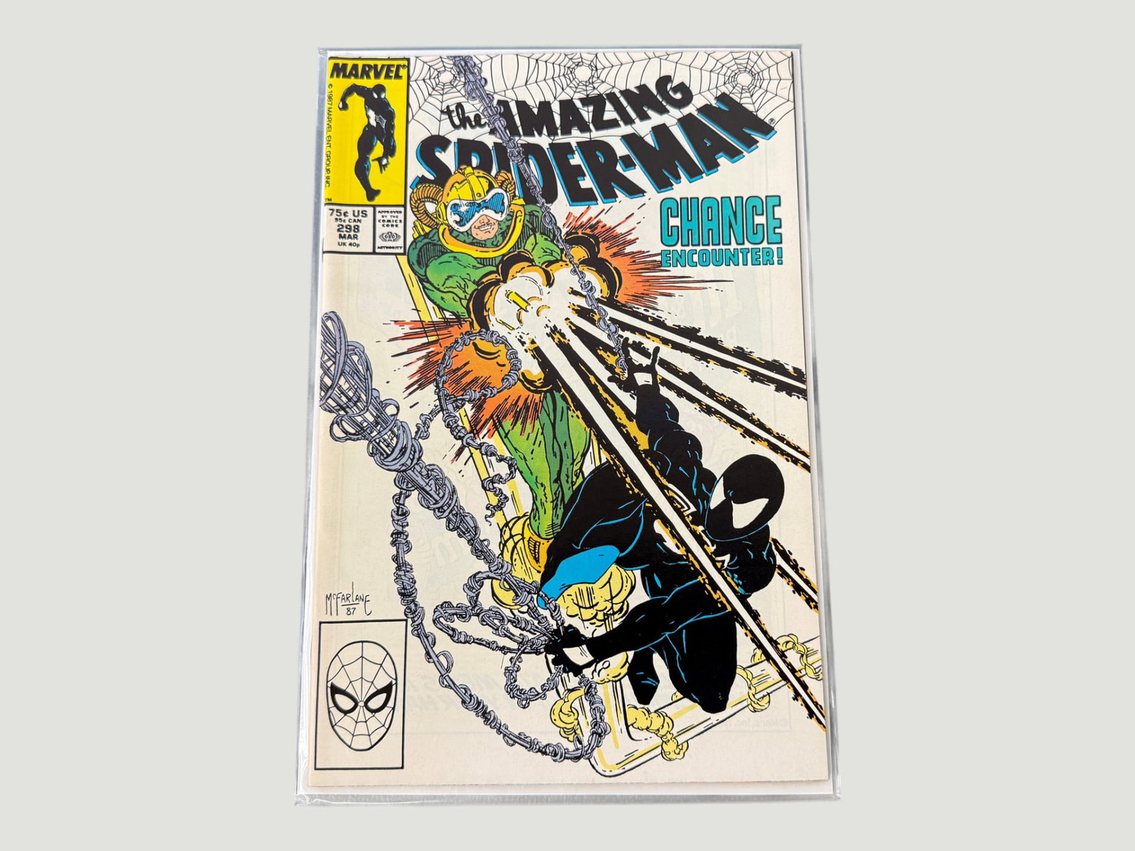 The Amazing Spider-Man #298, Marvel Comics, Mar 1988 — McFarlane Art (1 of 2)