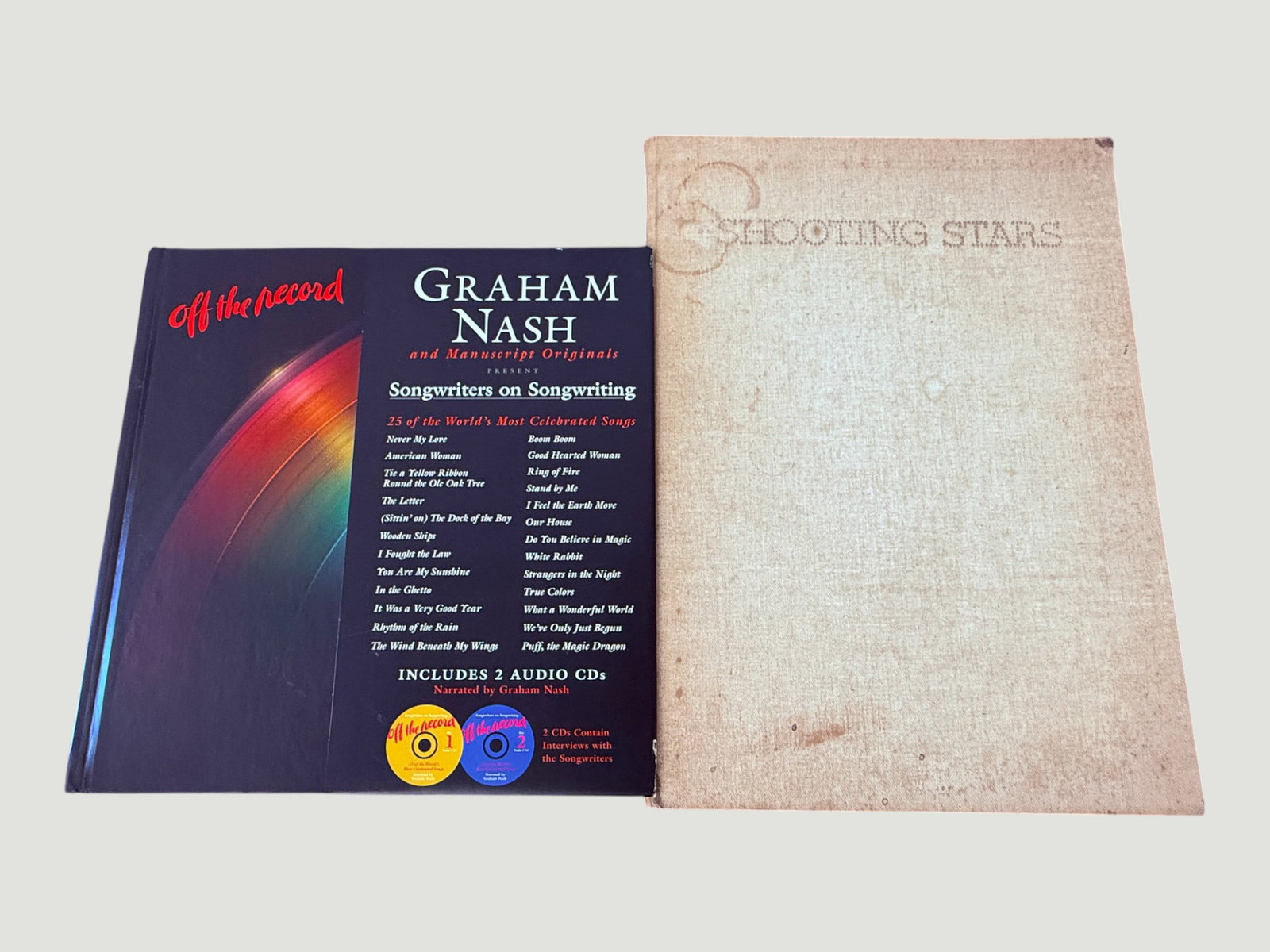Graham Nash 'Off The Record: Songwriters on Songwriting' Book & CDs + Shooting Stars (1 of 8)