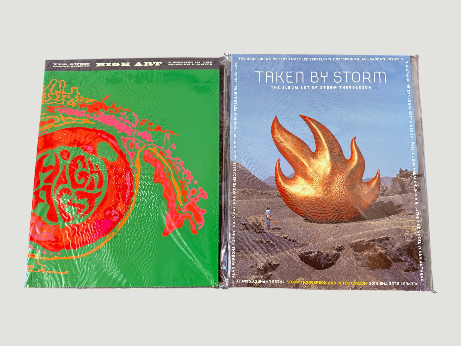 High Art: History of the Psychedelic Poster & Taken by Storm: Album Art of Storm Thorgerson (1 of 2)