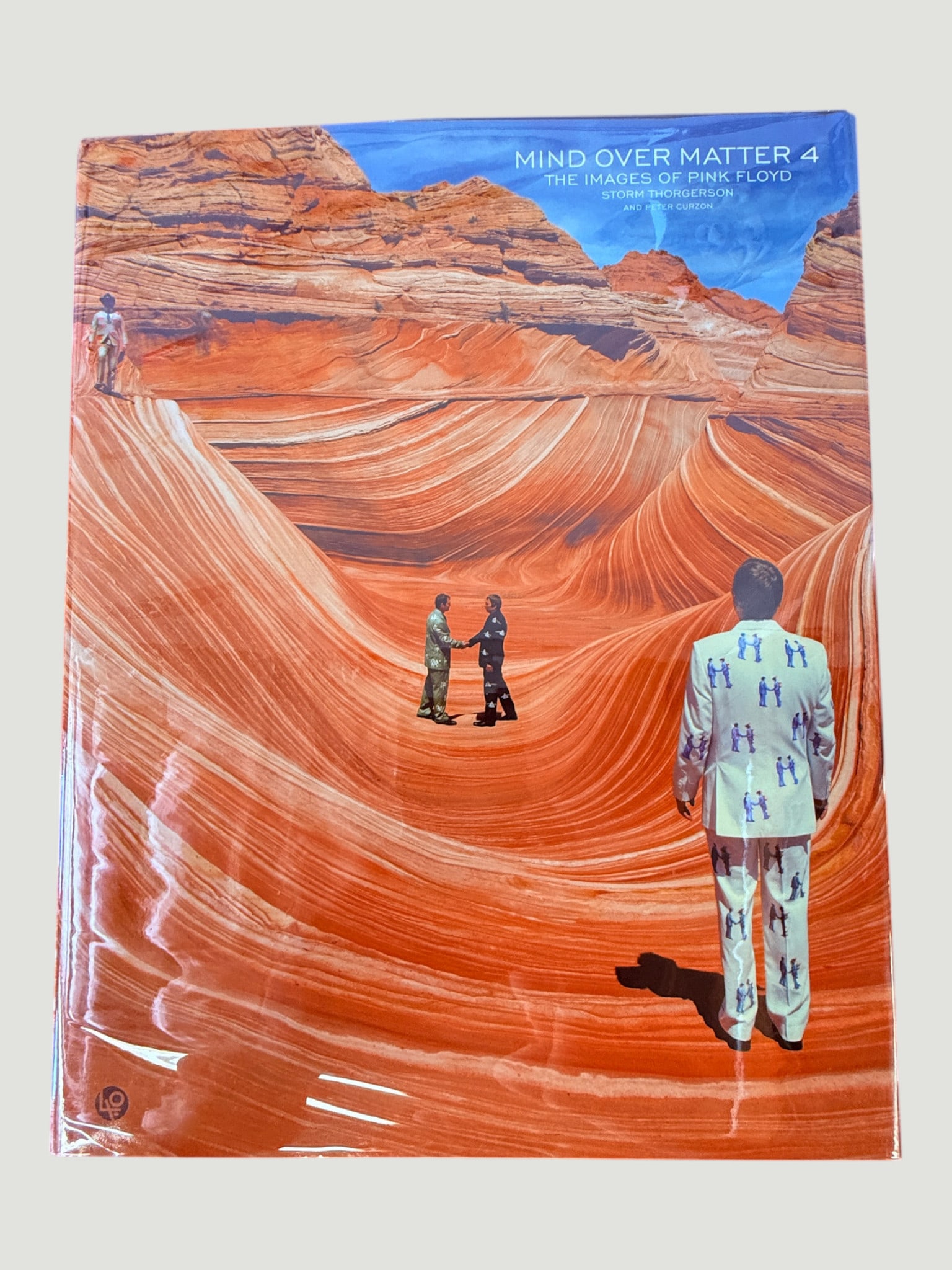 Mind Over Matter 4: The Images of Pink Floyd — Storm Thorgerson & Peter Curzon: A large-format hardcover art book titled 'Mind Over Matter 4: The Images of Pink Floyd' by renowned graphic designer Storm Thorgerson and Peter Curzon, published by Lor (Logo imprint). This volume sho