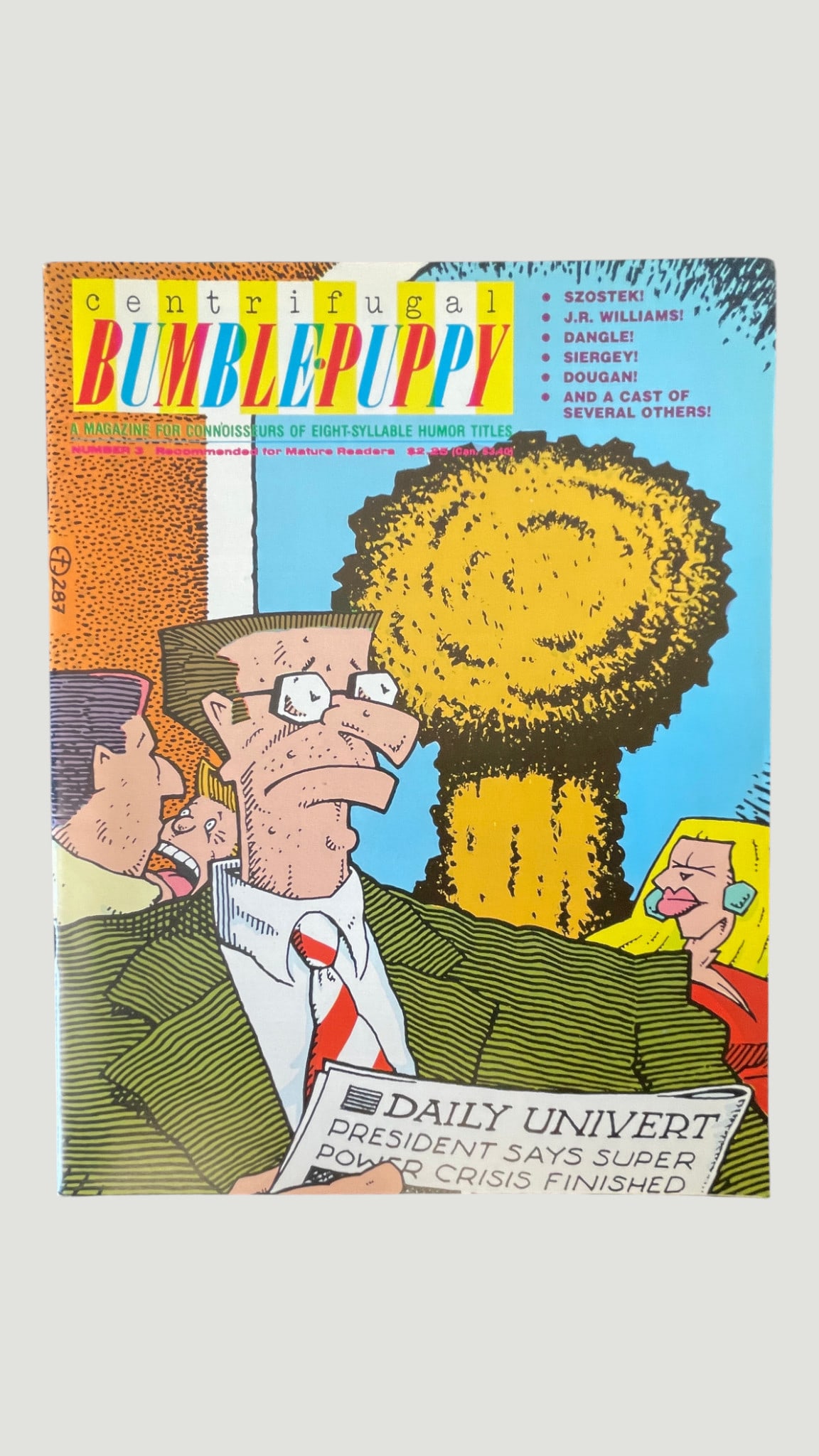 Centrifugal Bumble-Puppy #3 Underground Comics Magazine 1987 (1 of 3)