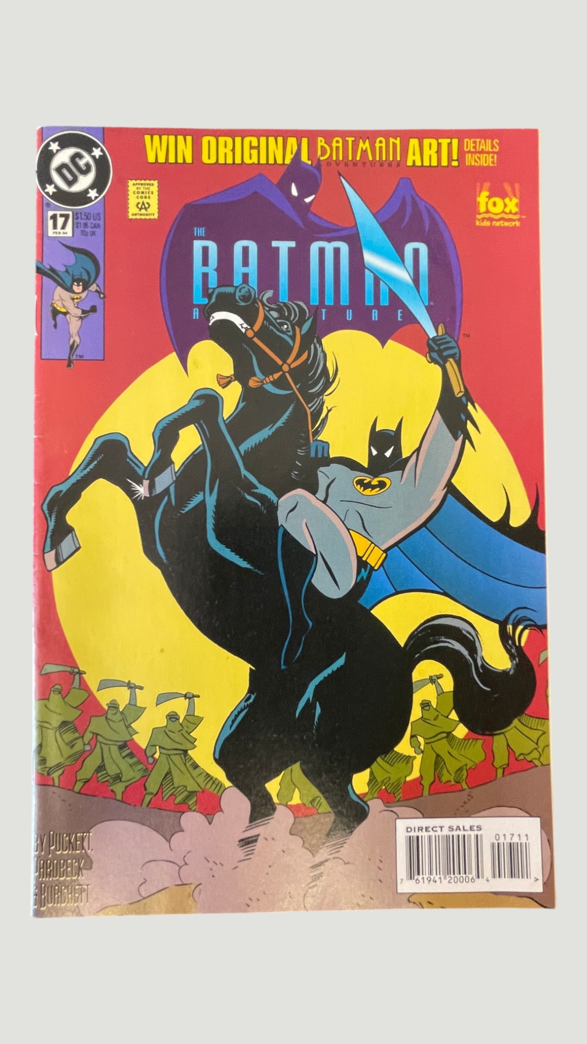 Batman Adventures #17 DC Comics Feb 1994 Animated Series Fox Kids Network (1 of 2)
