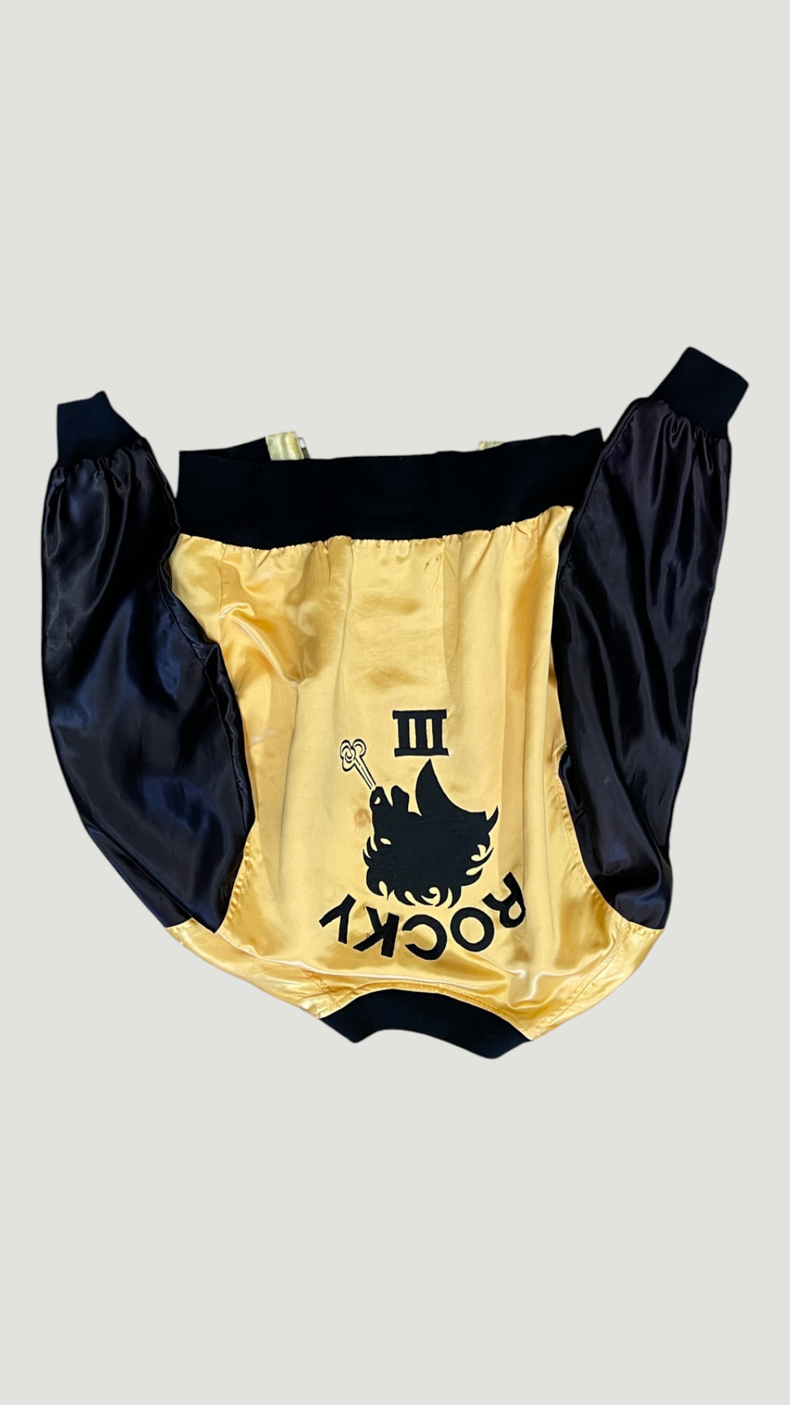 Rocky III Cast Crew Movie Satin Boxing Emroidered Jacket - Dr. Don: Rocky III Cast Crew Movie Satin Boxing Emroidered Jacket - Dr. Don