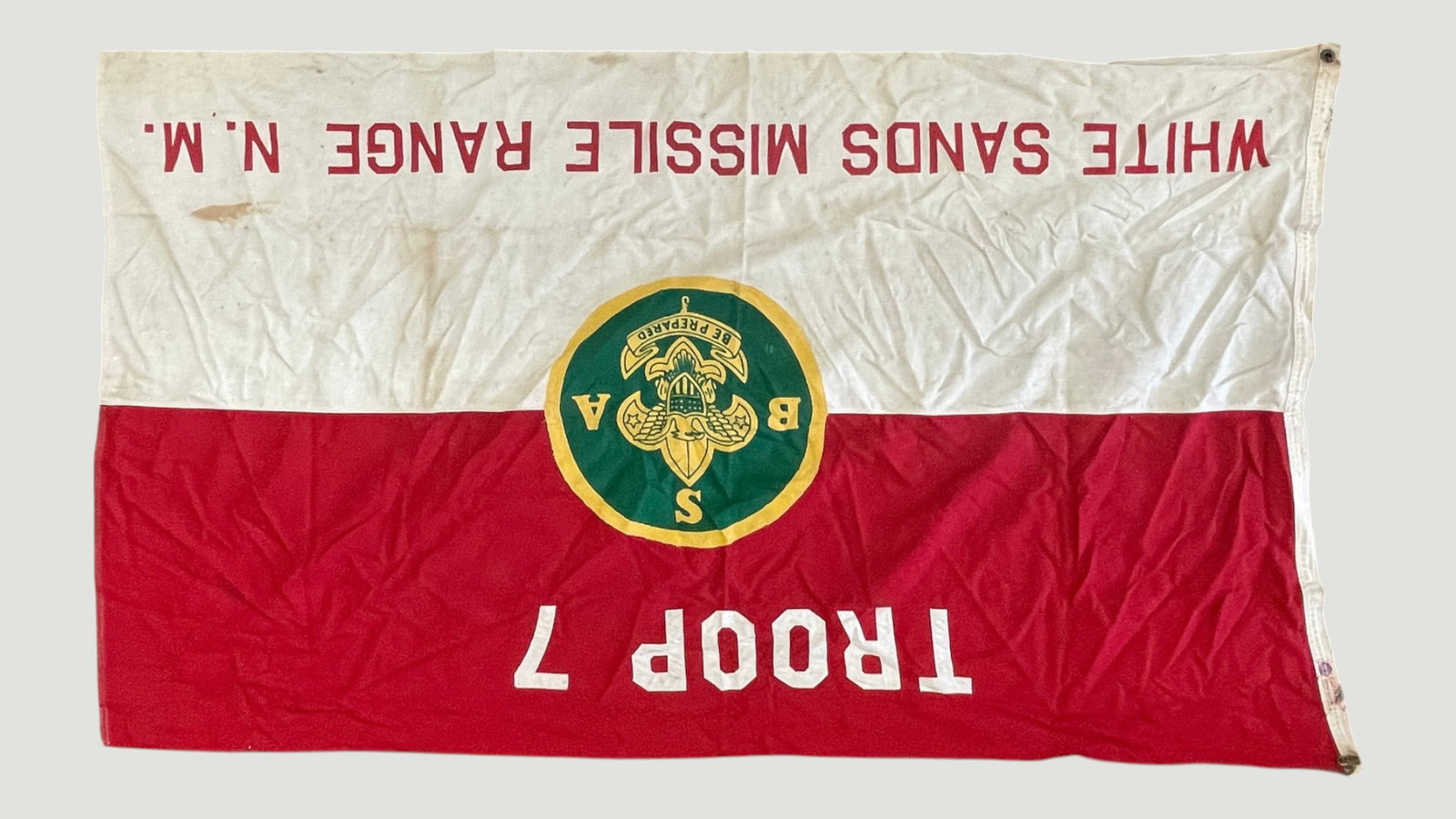 Boy Scouts of America Troop 7 White Sands Missile Range NM Flag (1 of 4)