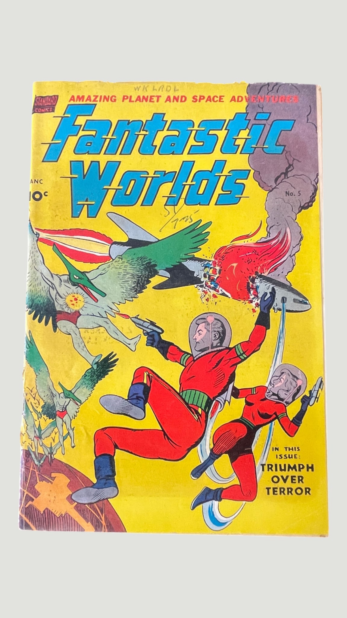 Fantastic Worlds #5, Standard Comics, 1952 — Amazing Planet & Space Adventures (1 of 3)