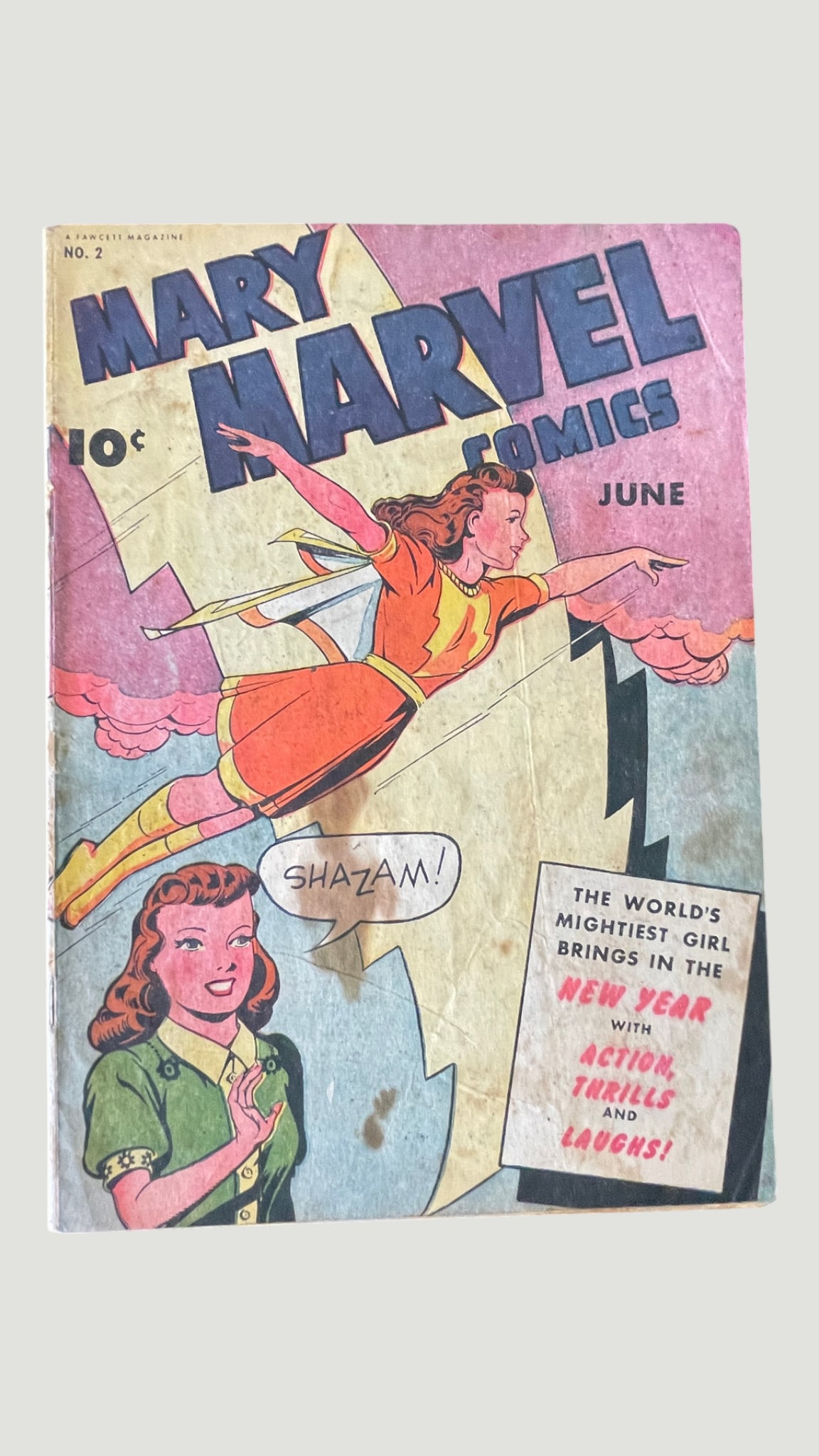 Mary Marvel Comics No. 2, Fawcett Publications, June 1946 (1 of 3)