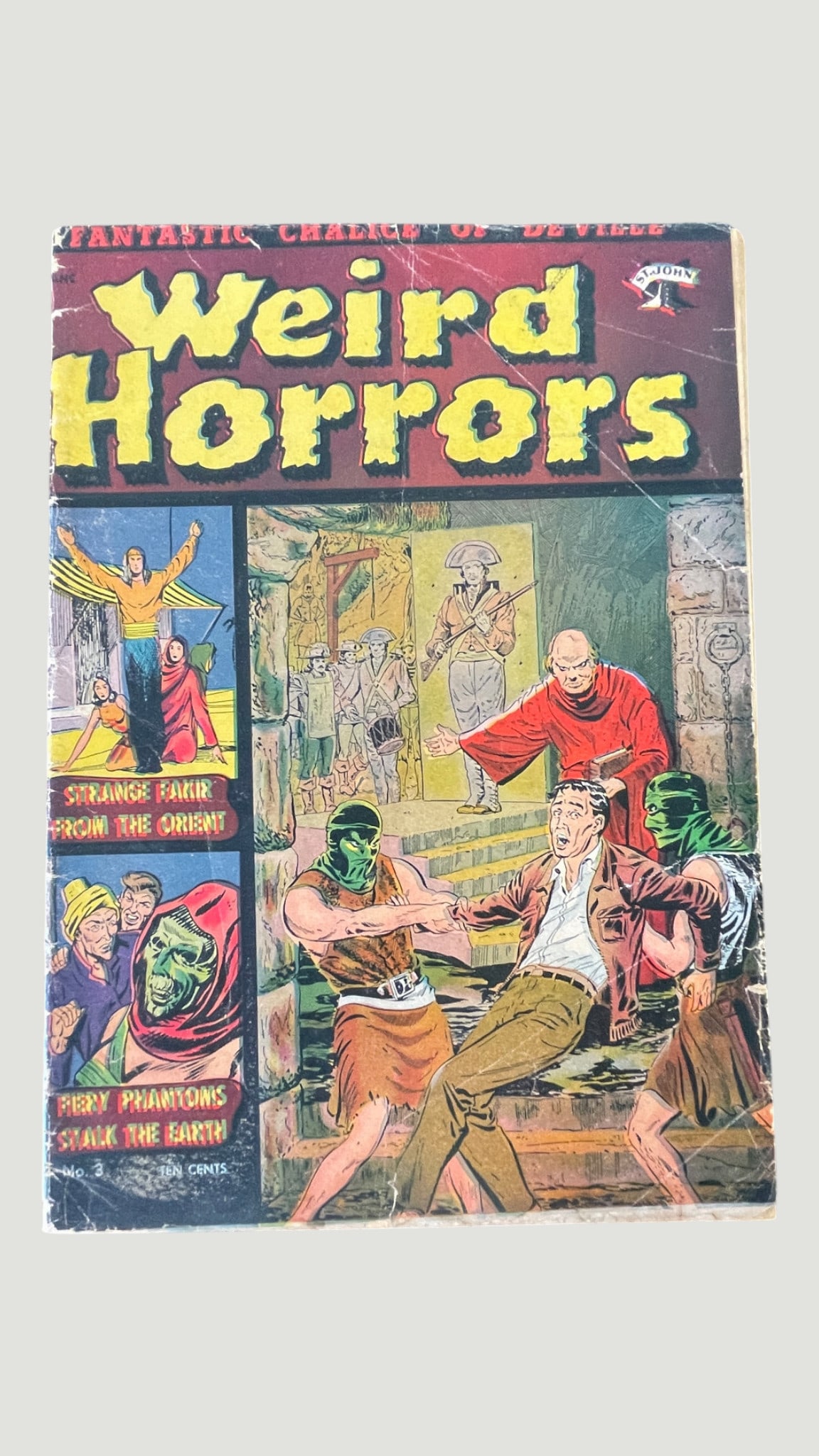 Weird Horrors #3 (St. John Publishing, 1952) Pre-Code Horror Comic (1 of 3)