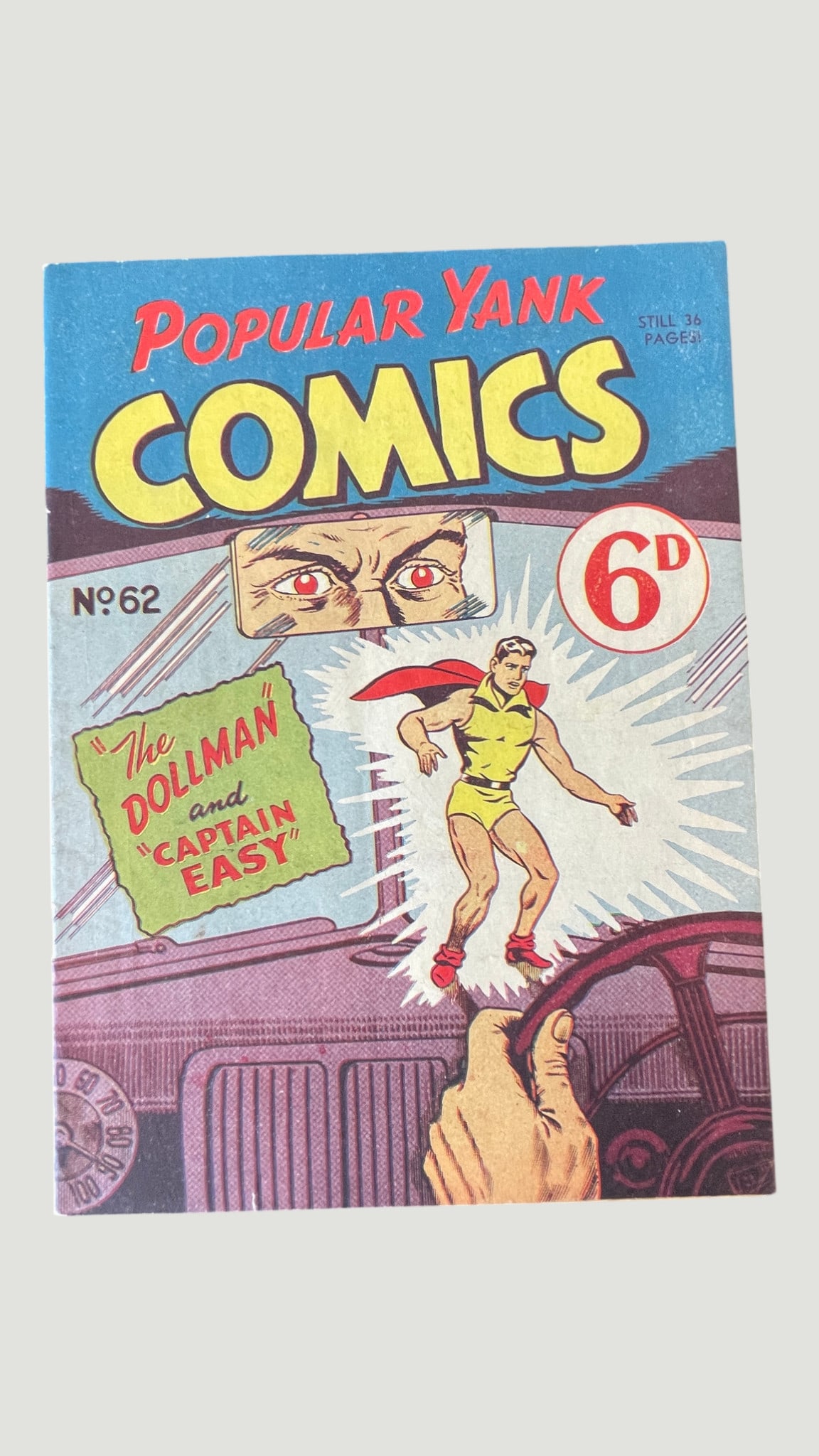 Popular Yank Comics No. 62 – The Dollman & Captain Easy, Australian Edition (1 of 2)