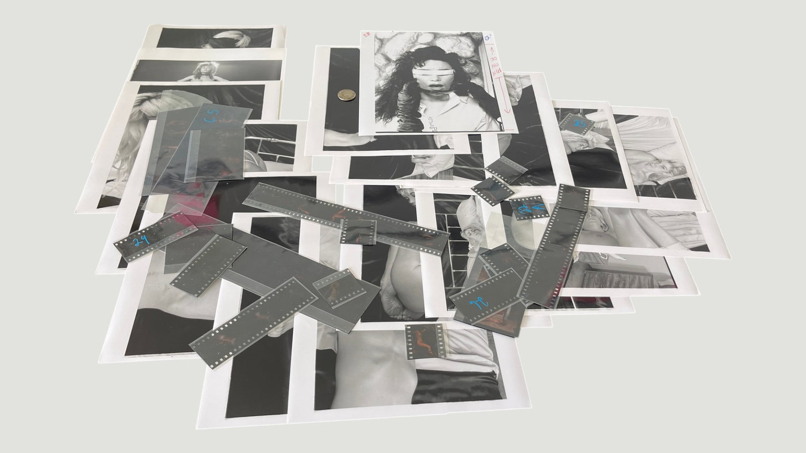Vintage Black & White Photography Archive: Prints, Negatives & Film Strips c.1970s-80s (1 of 2)