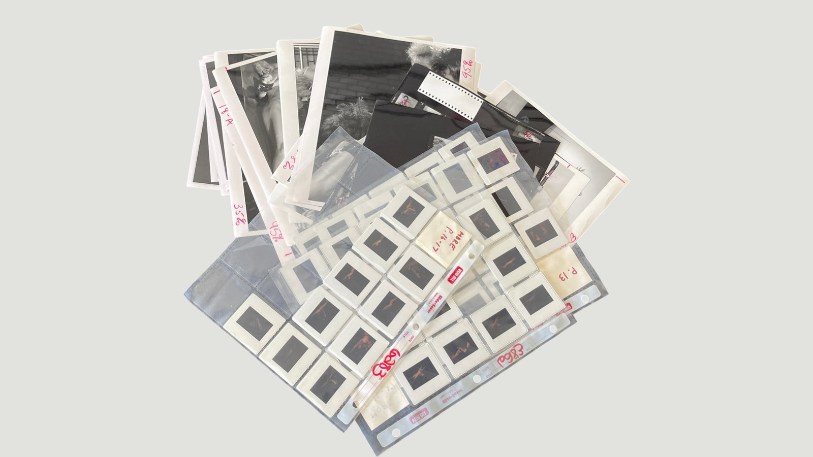Vintage 35mm Photo Slides & Black-and-White Prints Archive Collection, c.1960s-80s (1 of 2)