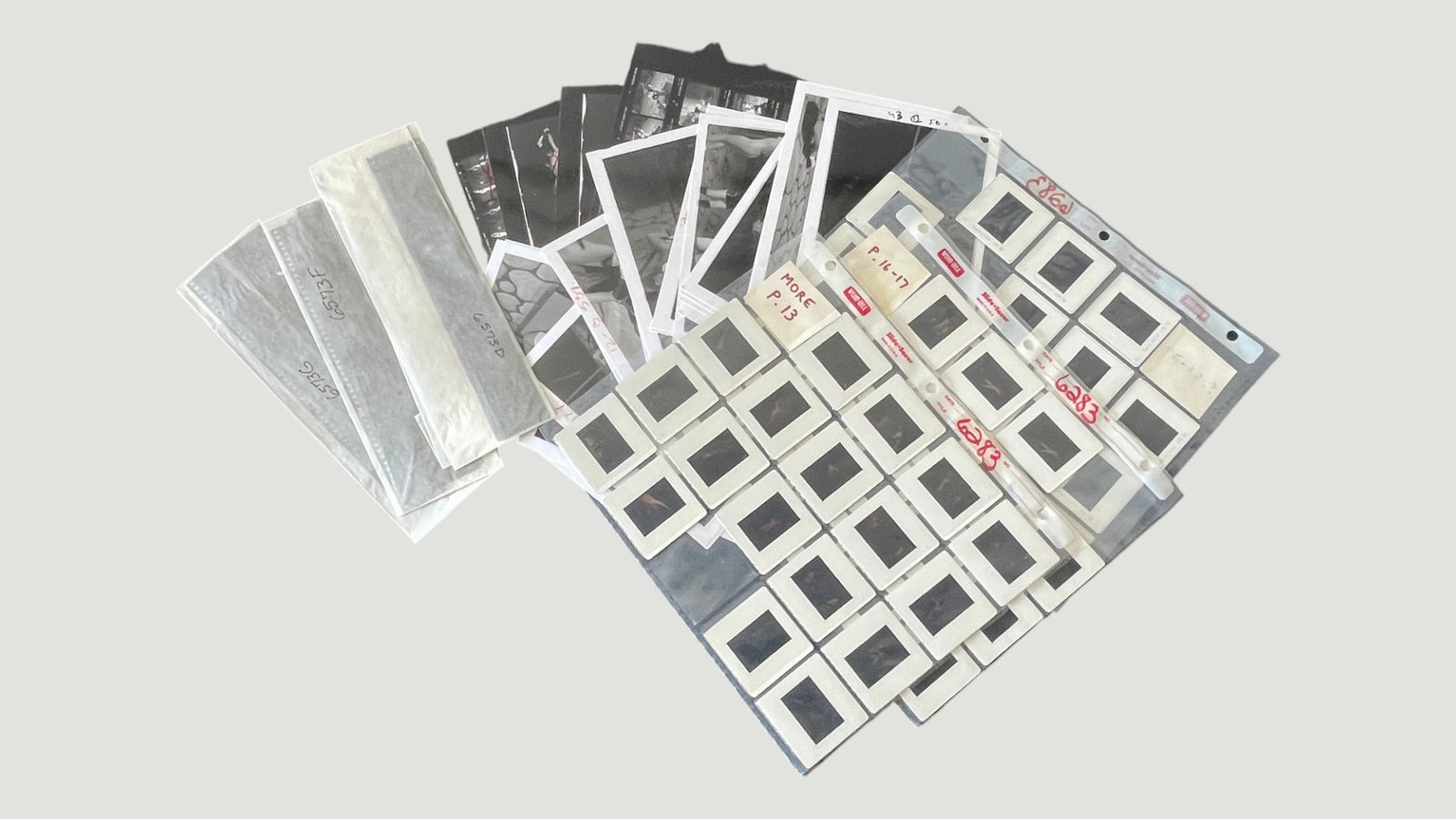 Vintage 35mm Photo Slides & Negatives Archive Collection, circa 1960s-1980s (1 of 2)