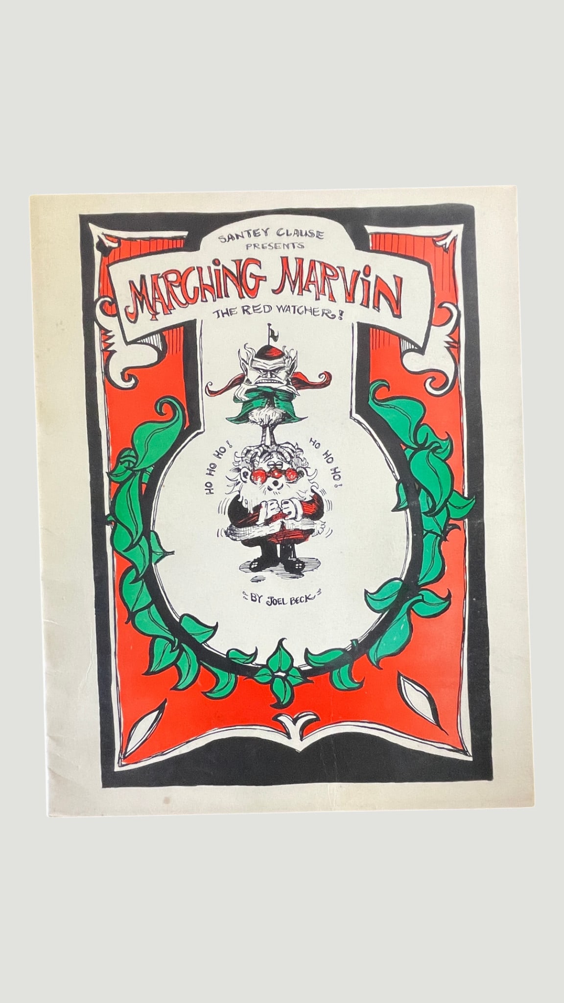 Marching Marvin The Red Watcher Underground Comix By Joel Beck 1960s (1 of 2)