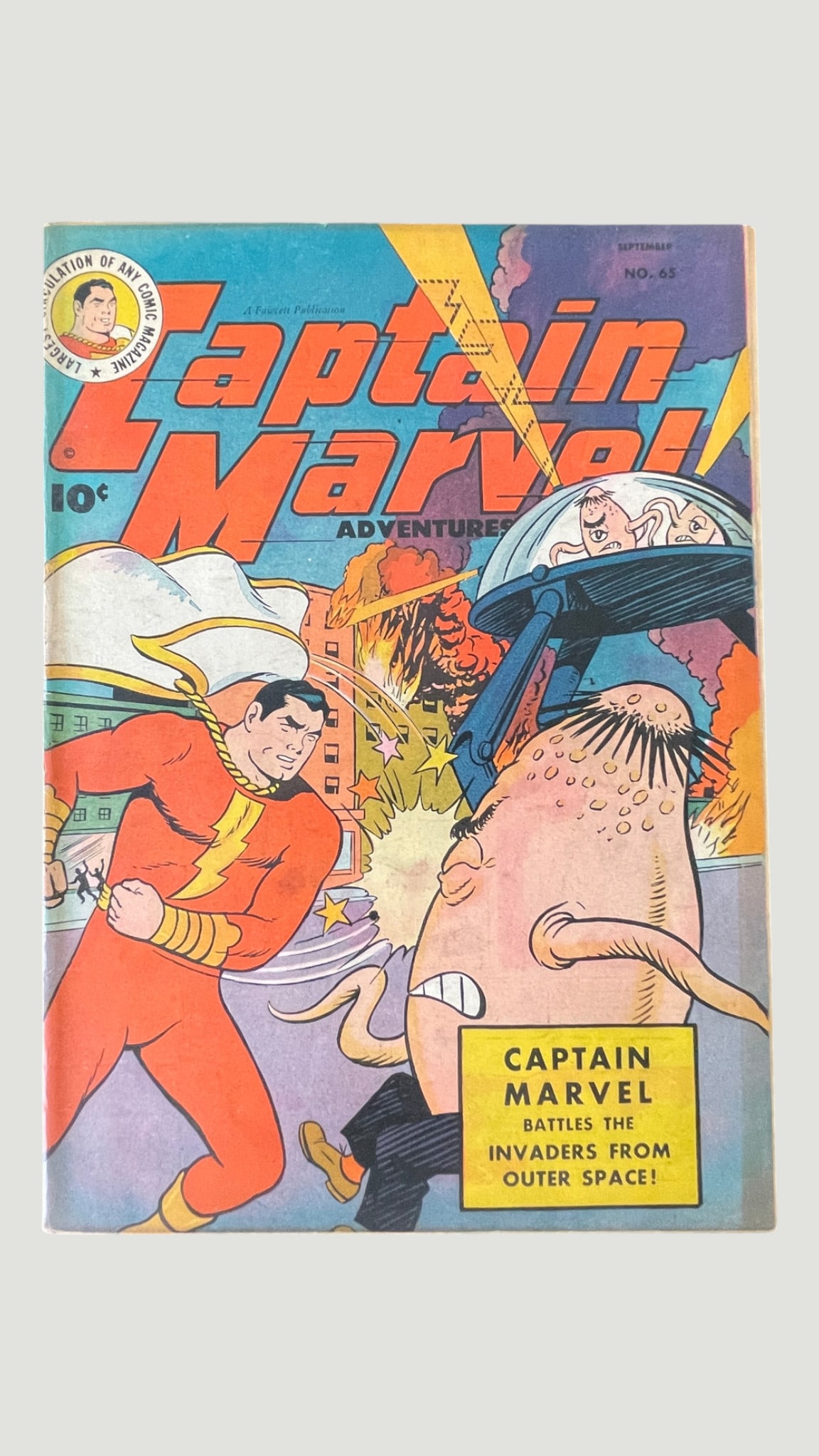 Captain Marvel Adventures #65, Fawcett Publications, September 1946 (1 of 2)