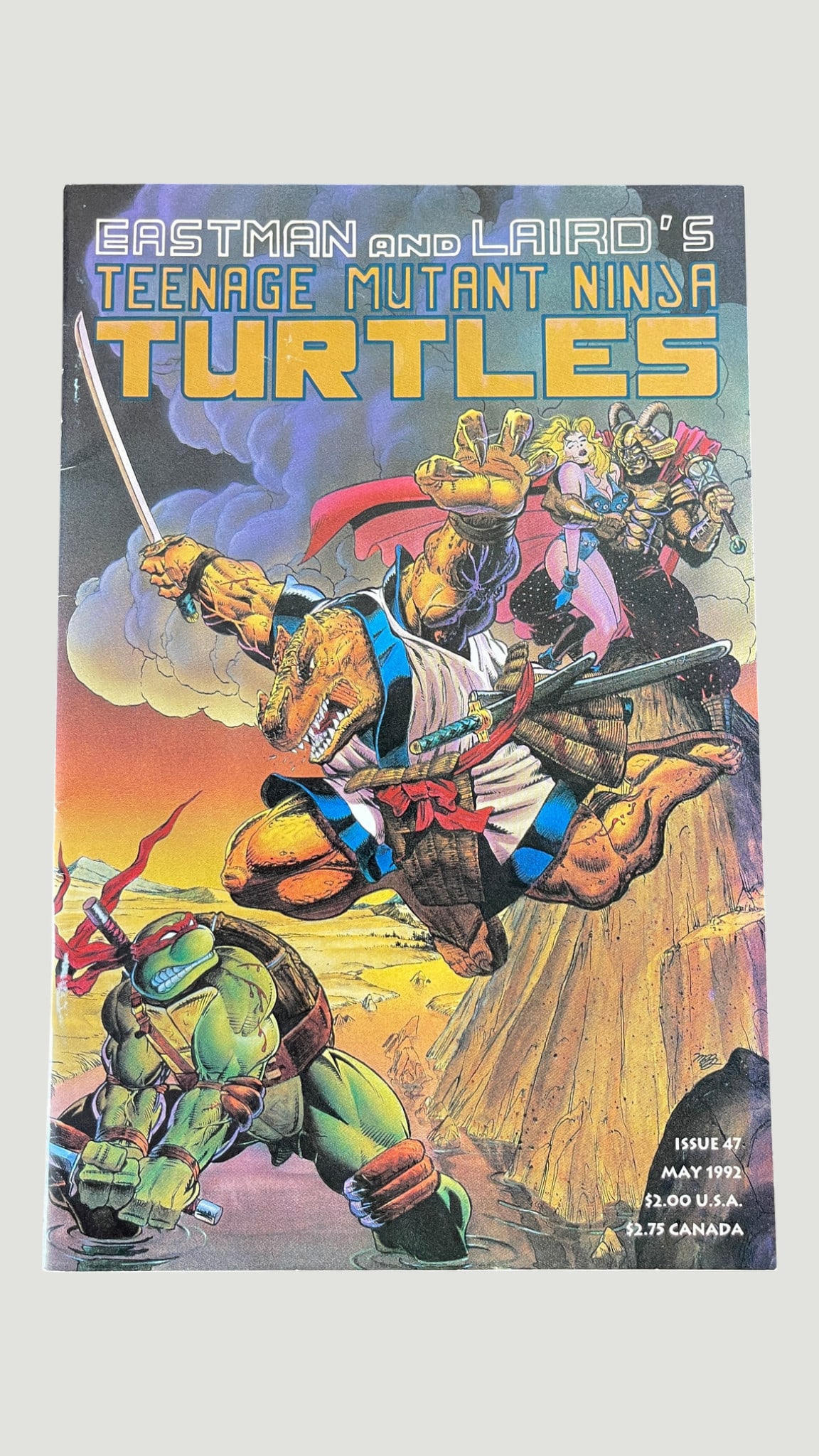 Eastman & Laird's Teenage Mutant Ninja Turtles #47 Mirage Studios May 1992 (1 of 2)
