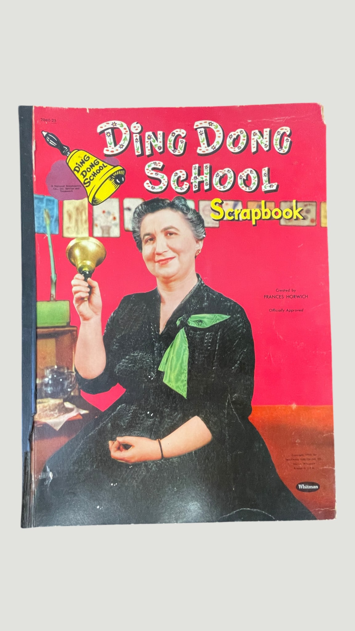Ding Dong School Scrapbook by Frances Horwich, Whitman Publishing, c.1953 (1 of 3)