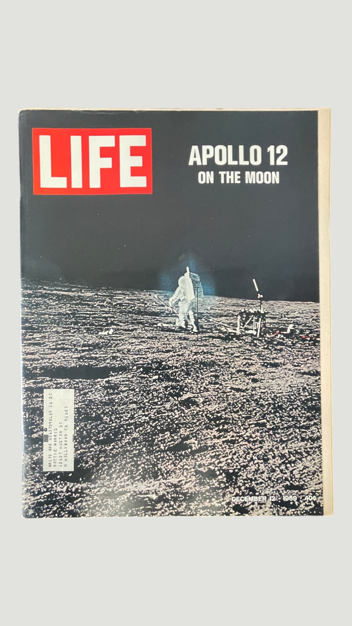LIFE Magazine December 12, 1969 — Apollo 12 On The Moon (1 of 3)
