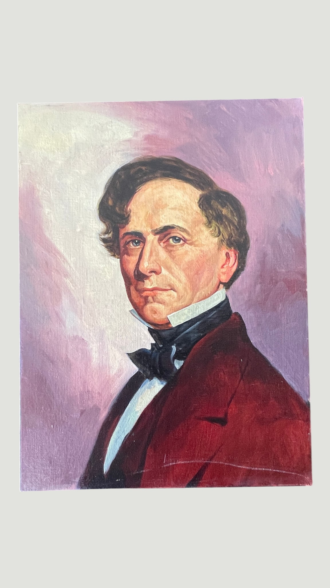 Reynold Brown (1917-1991) US President Franklin Pierce Portrait Painting (1 of 5)