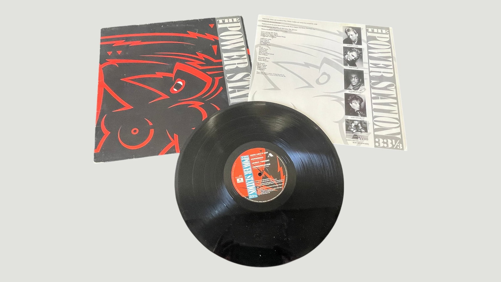 The Power Station – Self-Titled Debut Vinyl LP, Capitol Records, 1985 (1 of 4)