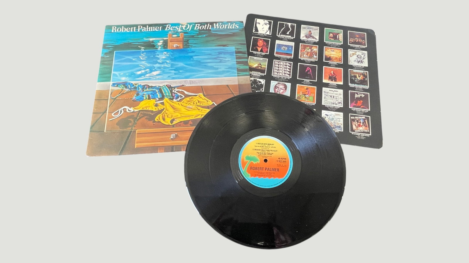 Robert Palmer 'Best Of Both Worlds' 12" Vinyl Single 45 RPM Island Records (1 of 4)