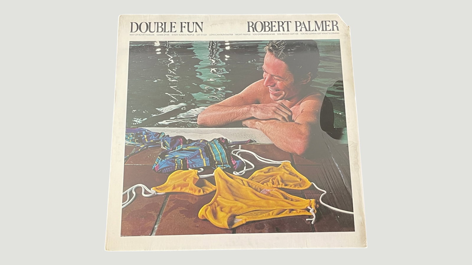Robert Palmer 'Double Fun' Vinyl LP Record Album (Island Records, 1978) (1 of 2)