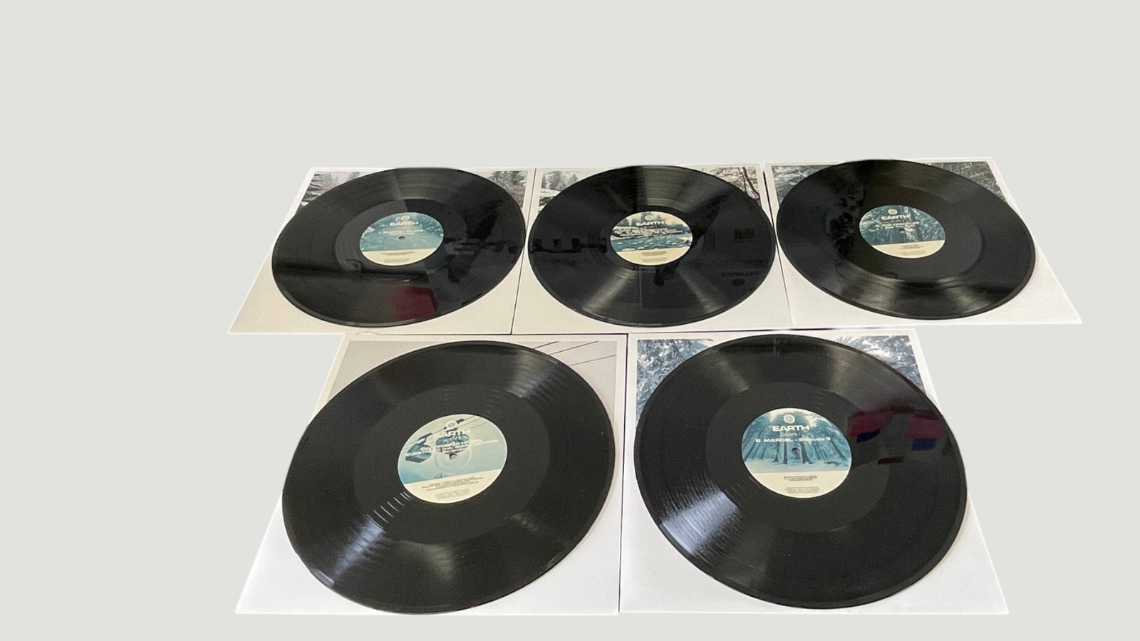 Earth Records 5x Vinyl LP Box Set Collection – Electronic/Ambient Series (1 of 5)
