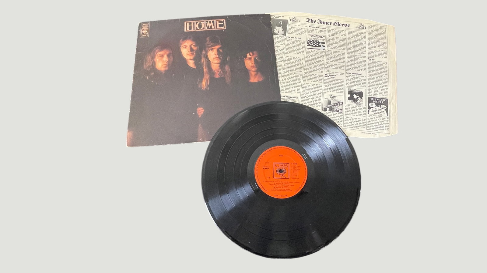 Home – Self-Titled Debut LP, CBS Records 1971, UK Pressing with Inner Sleeve (1 of 4)