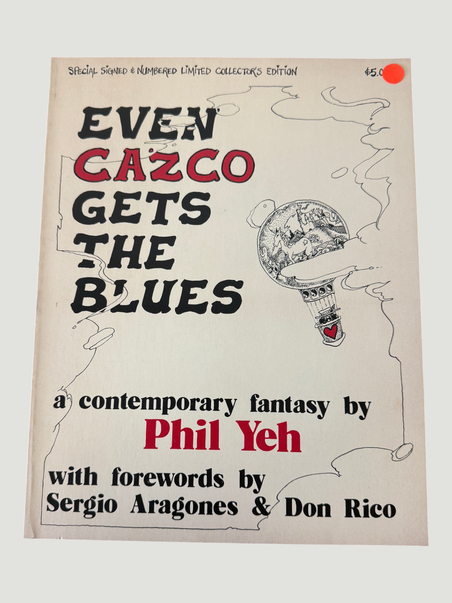 Even Cazco Gets The Blues by Phil Yeh — Special Signed & Numbered Limited Collector's Edition (1 of 5)