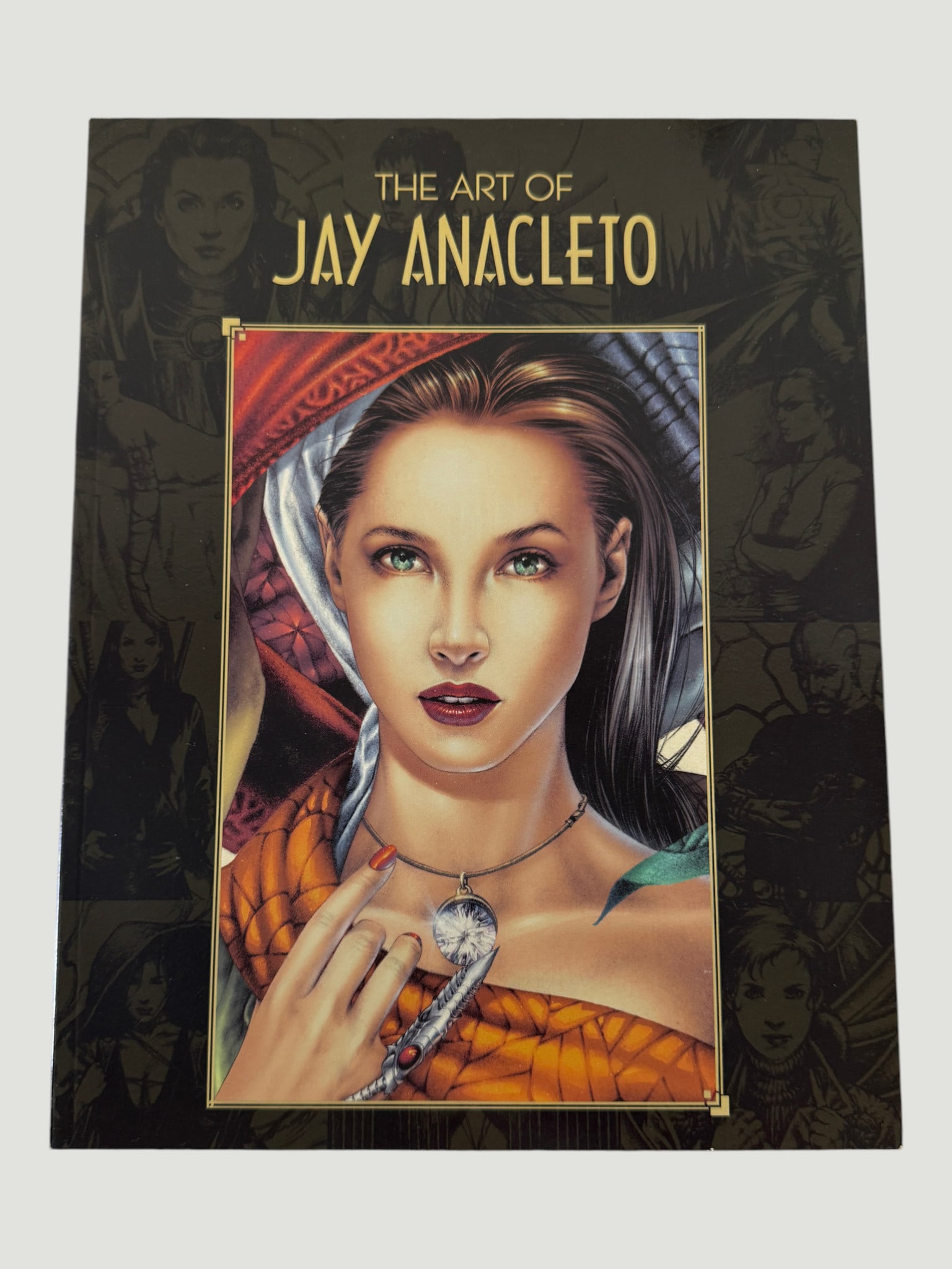 The Art of Jay Anacleto Hardcover Art Book – Image Comics, Signed: The Art of Jay Anacleto is a prestige hardcover art book collecting the acclaimed comic book artist's detailed, hyper-realistic illustrations, best known for his work on titles such as Aria and variou