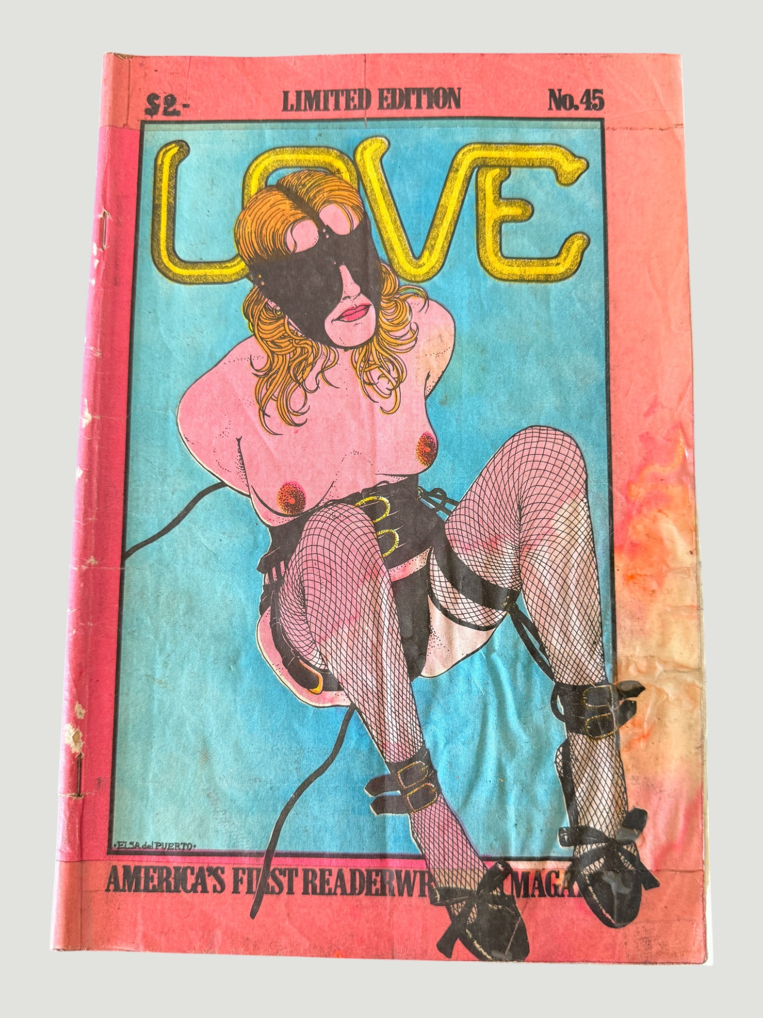 LOVE Magazine No. 45 Limited Edition Adult Underground Comic Adult: LOVE Magazine No. 45 Limited Edition Adult Underground Comic Adult
