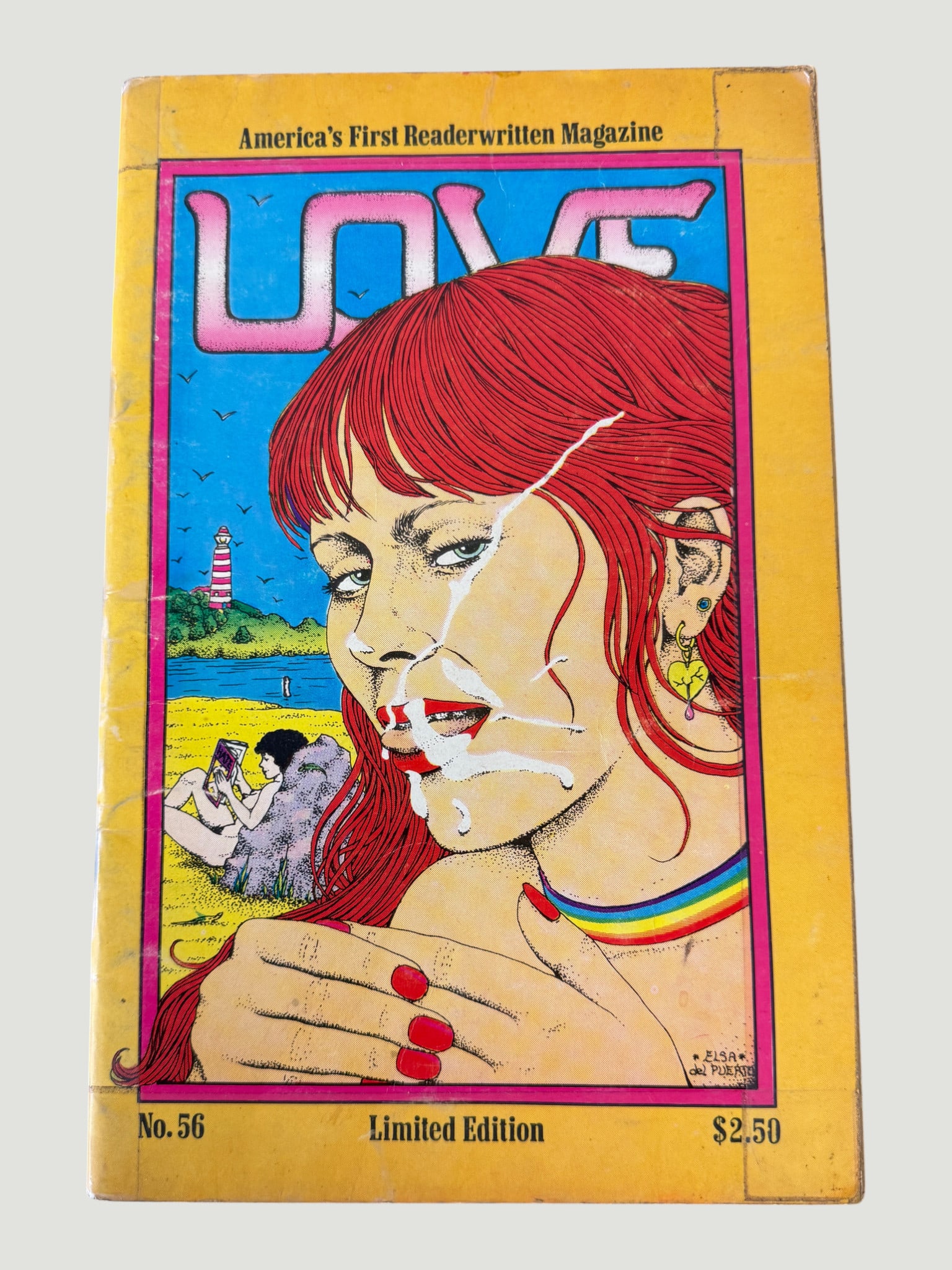 LOVE Magazine No. 56 Limited Edition – America's First Readerwritten Magazine Adult (1 of 2)