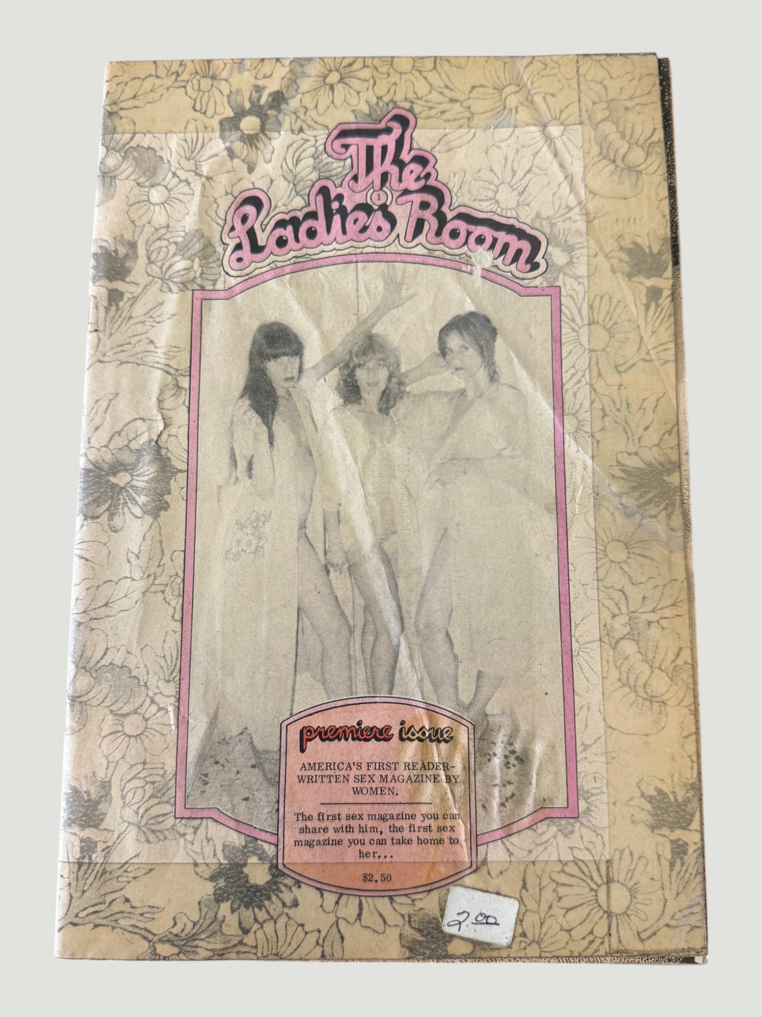 The Ladies' Room Magazine Premiere Issue – Vintage Adult Women's Publication, c.1970s: The Ladies' Room Magazine Premiere Issue – Vintage Adult Women's Publication, c.1970s