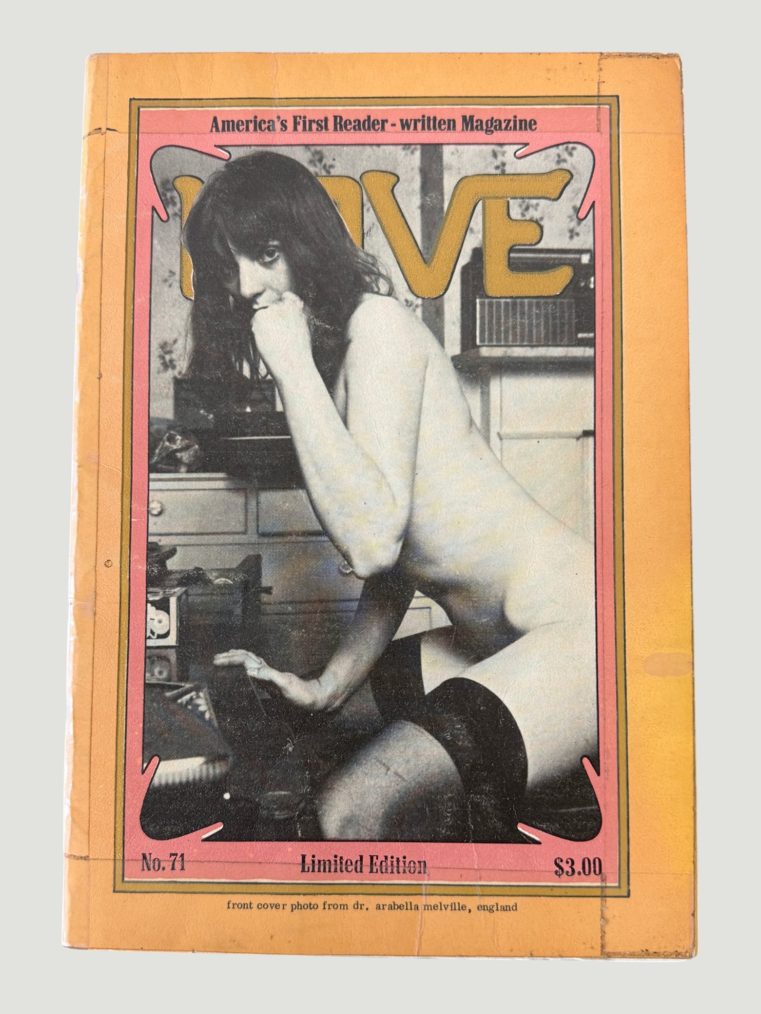 LOVE Magazine No. 71 Limited Edition Adult Periodical, USA, circa 1970s Comic: LOVE Magazine No. 71 Limited Edition Adult Periodical, USA, circa 1970s Comic