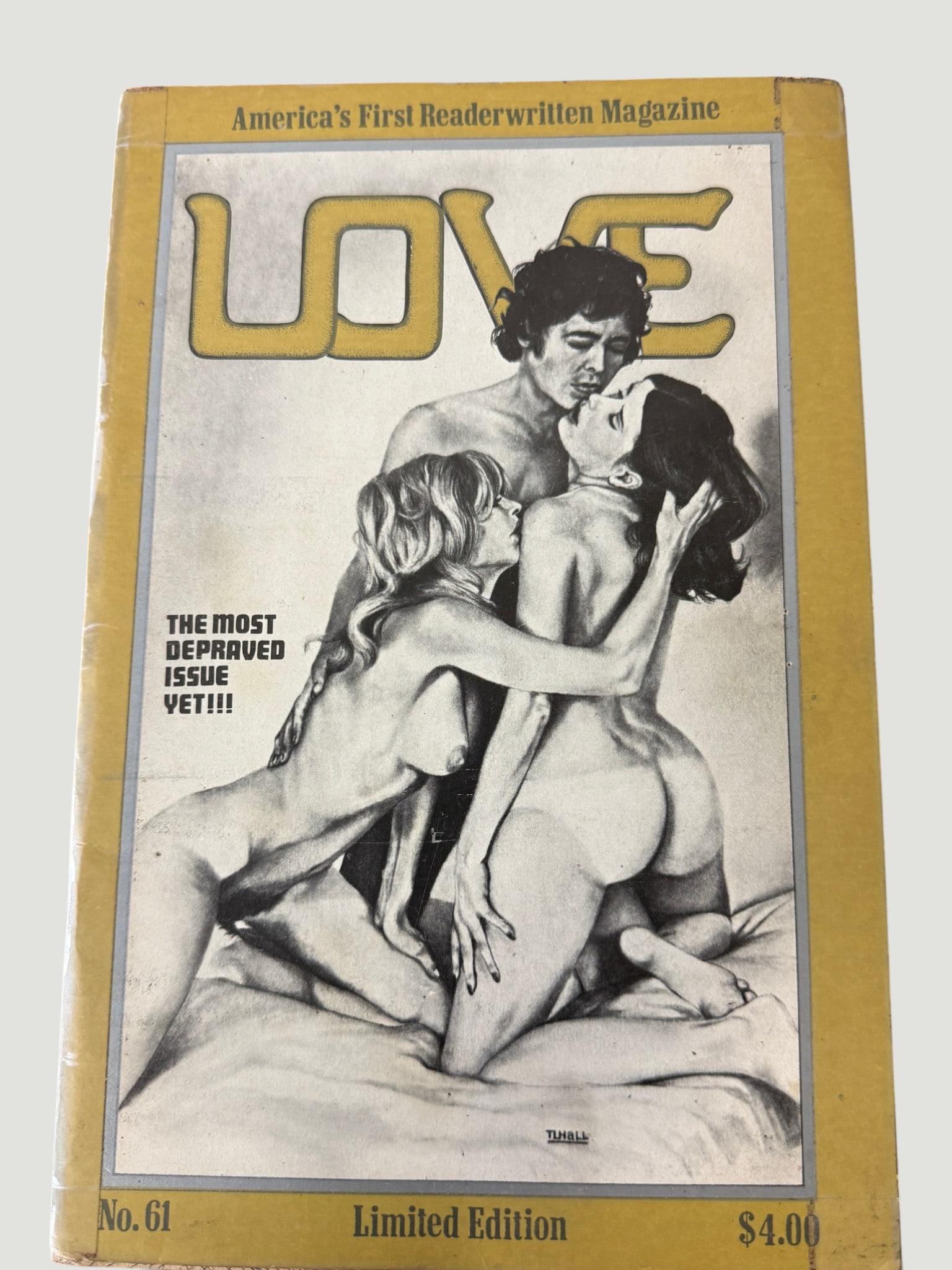 LOVE America’s First Readerwritten Magazine #61, Vintage Adult (1 of 2)