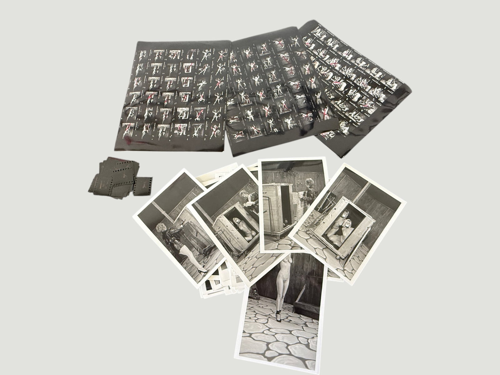 Vintage Pin Up Risque Model Erotic Photo Archive Collection B&W (1 of 2)