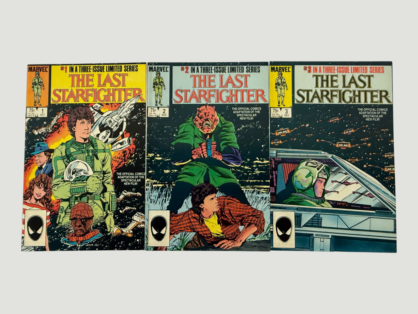 Marvel Comics The Last Starfighter #1-3 Complete Limited Series Set 1984 (1 of 2)