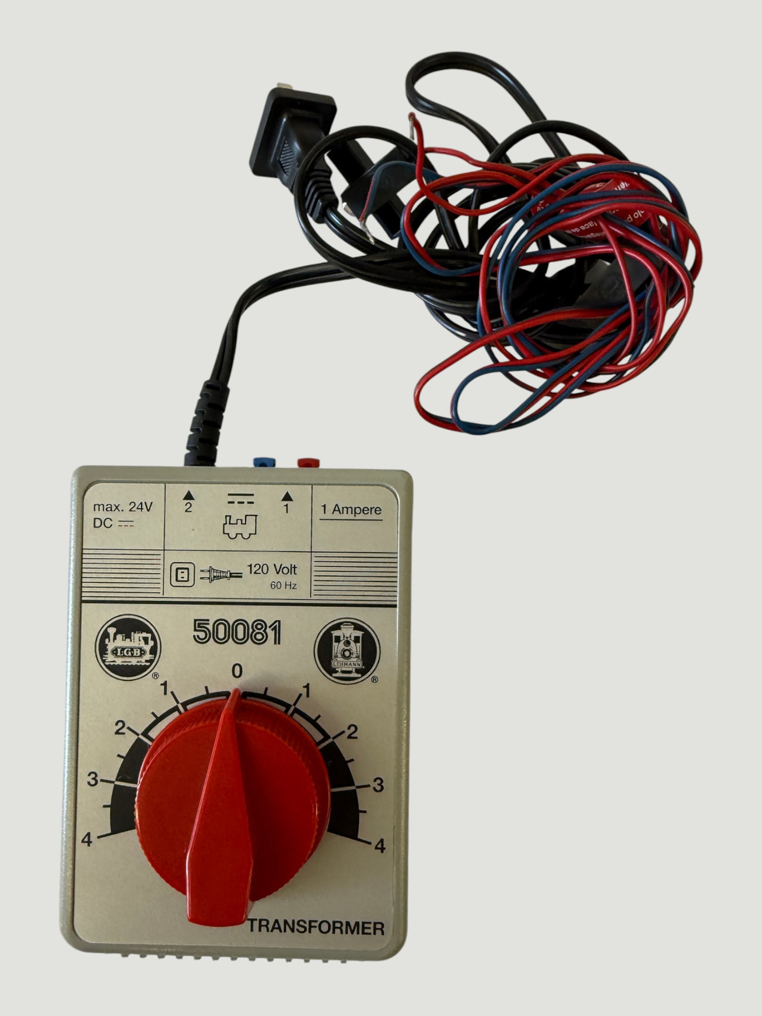 LGB Lehmann 50081 Model Train Transformer Controller 24V DC 1 Ampere with Wires (1 of 4)