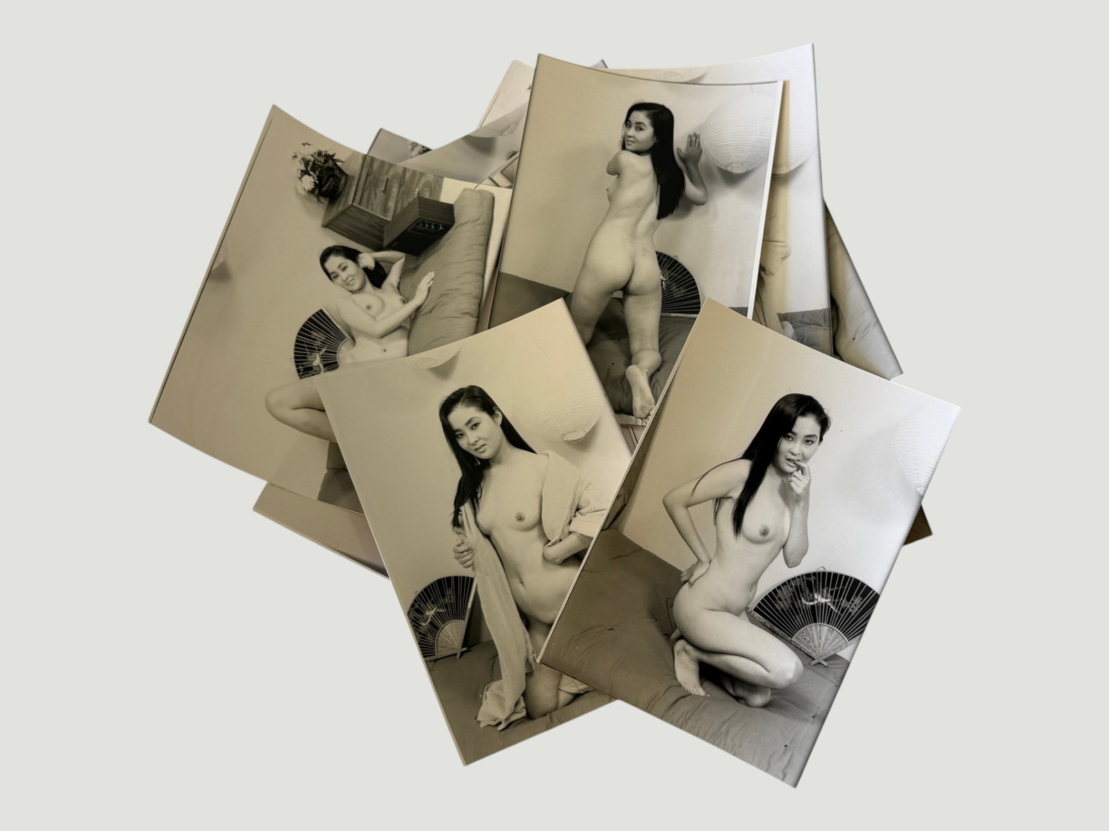 Vintage Pin Up Risque Model Erotic Photo Archive Collection B&W (1 of 2)