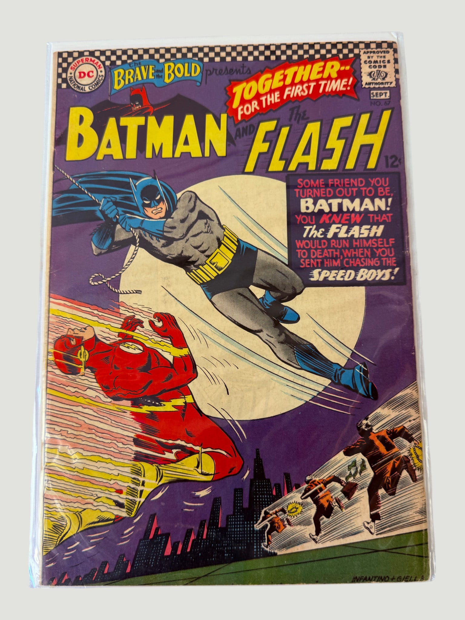 DC Comics Brave and the Bold #67 Batman & Flash 1st Team-Up 1966 (1 of 2)