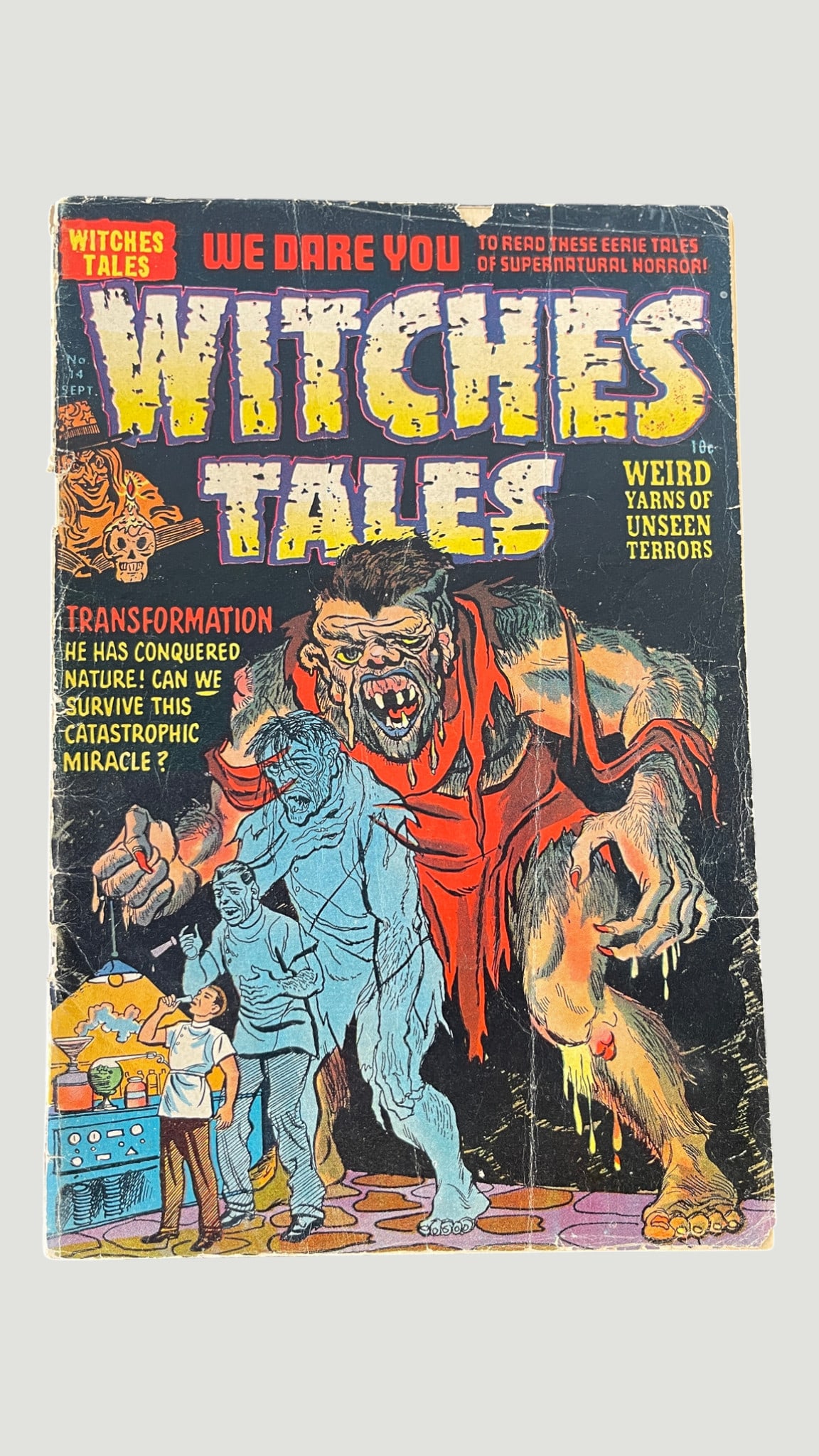 Witches Tales #14 (Harvey Comics, Sept 1952) Pre-Code Horror Comic (1 of 3)