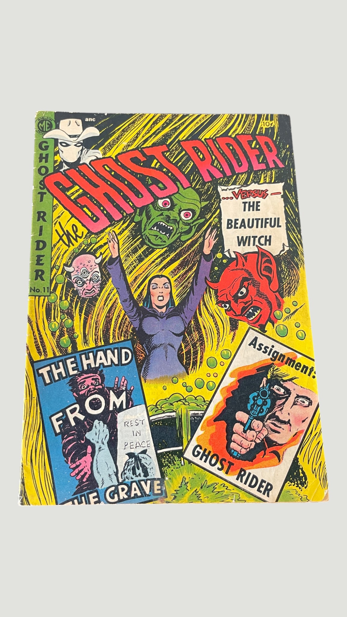 The Ghost Rider #11 (Magazine Enterprises, 1952) Golden Age Western Horror Comic (1 of 3)
